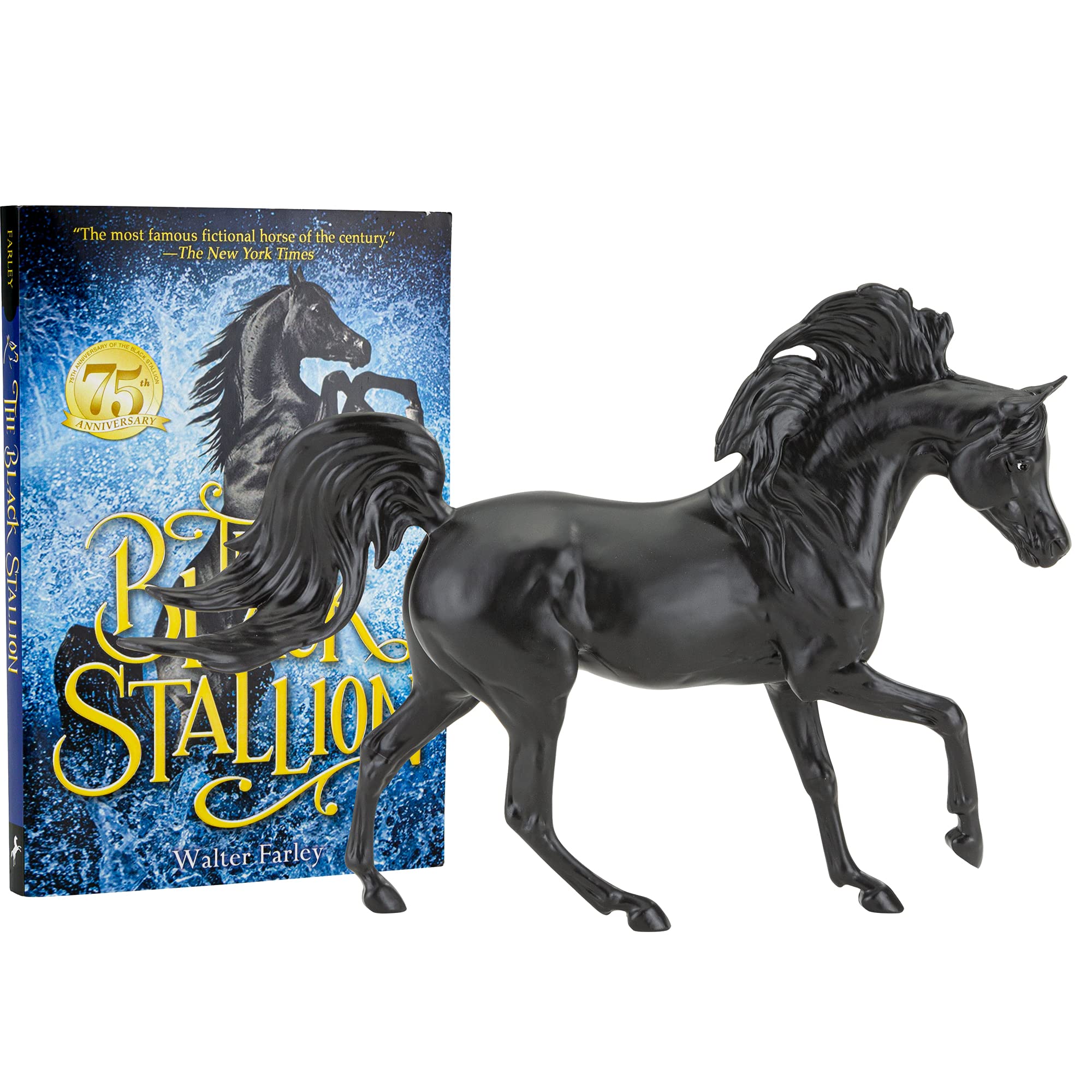 Foto 1 | Juego De Caballos Y Libros Black Stallion De Toy Breyer 6181 Con Libro - Venta Internacional.