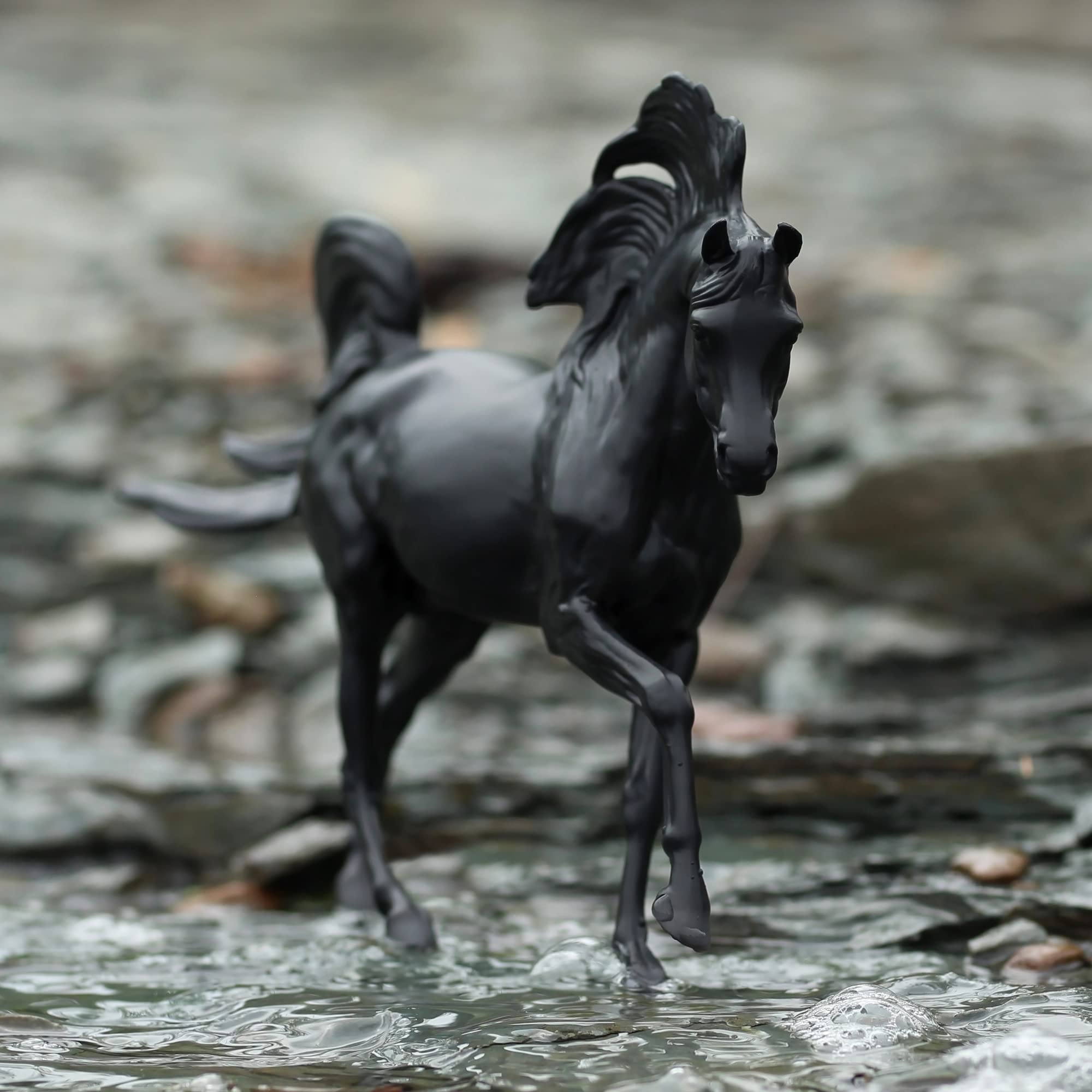 Foto 7 | Juego De Caballos Y Libros Black Stallion De Toy Breyer 6181 Con Libro - Venta Internacional.
