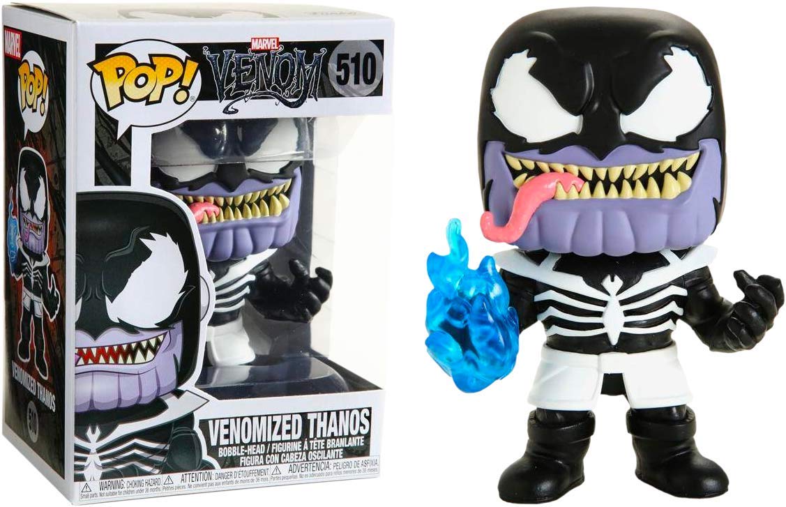 Foto 2 | Figura De Vinilo Funko Pop! Marvel Venom Venomizó A Thanos, 9,5 Cm - Venta Internacional.