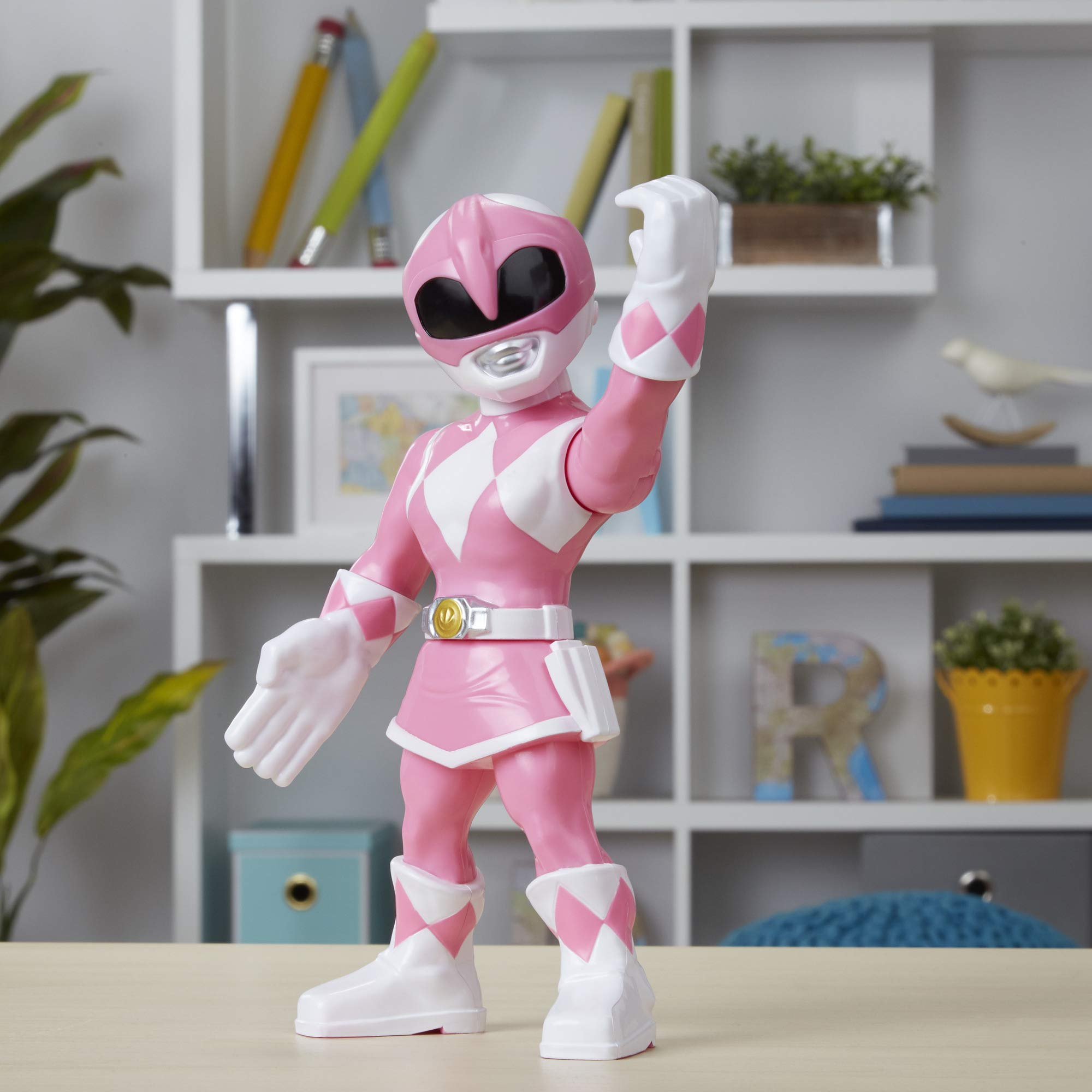 Foto 4 pulgar | Figura De Acción Power Rangers Playskool Pink Ranger 25 Cm - Venta Internacional.