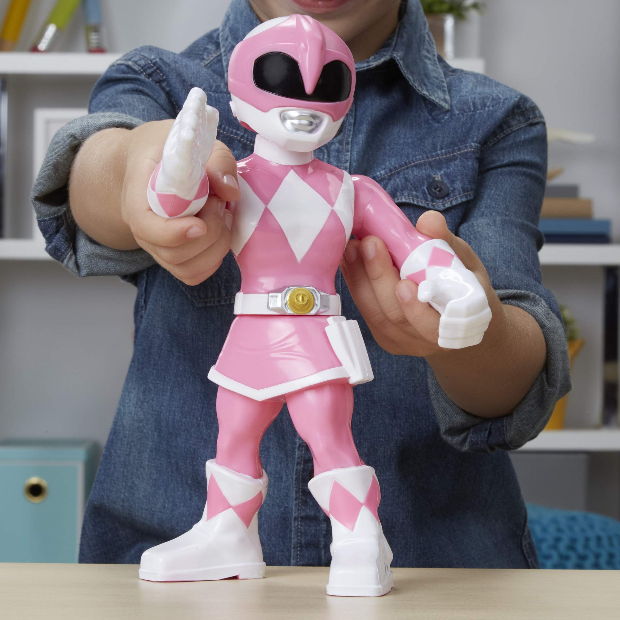 Foto 8 pulgar | Figura De Acción Power Rangers Playskool Pink Ranger 25 Cm - Venta Internacional.