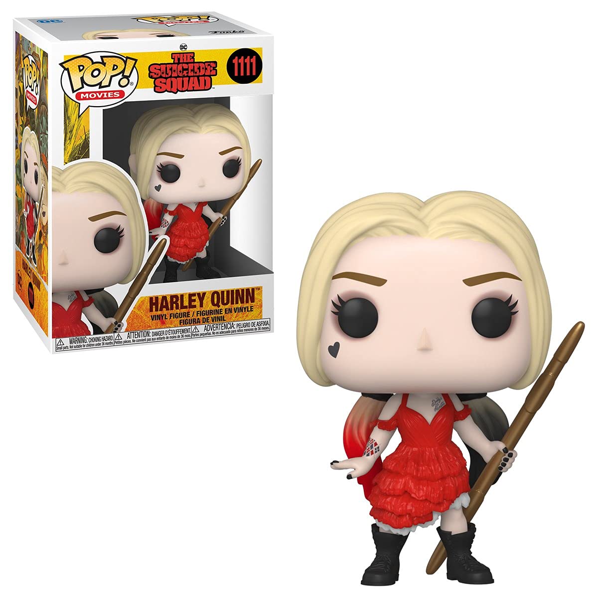 Foto 3 pulgar | Figura De Vinilo Funko Pop Suicide Squad Harley Quinn De 9,5 Cm Con Caja - Venta Internacional.
