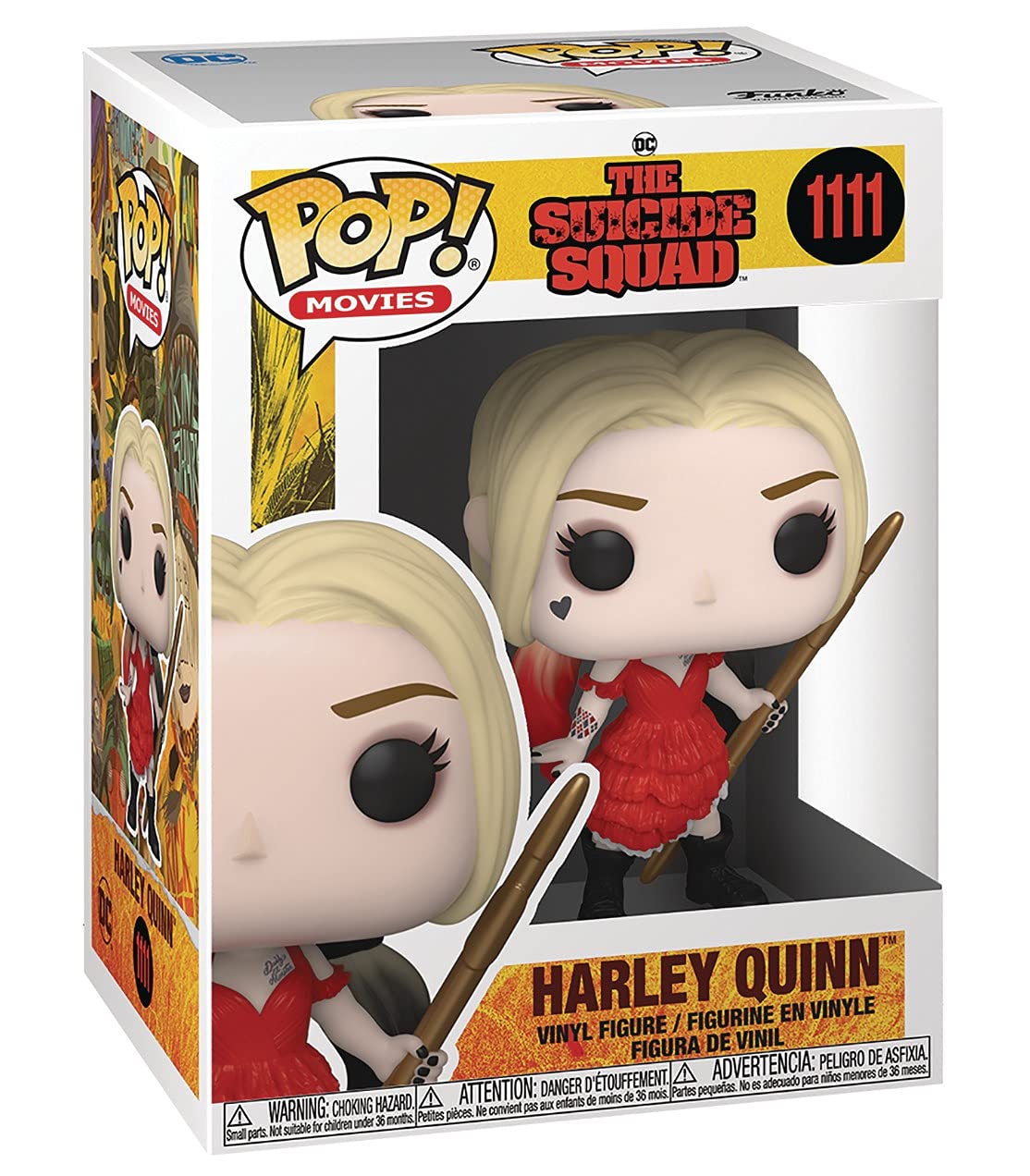 Foto 4 pulgar | Figura De Vinilo Funko Pop Suicide Squad Harley Quinn De 9,5 Cm Con Caja - Venta Internacional.