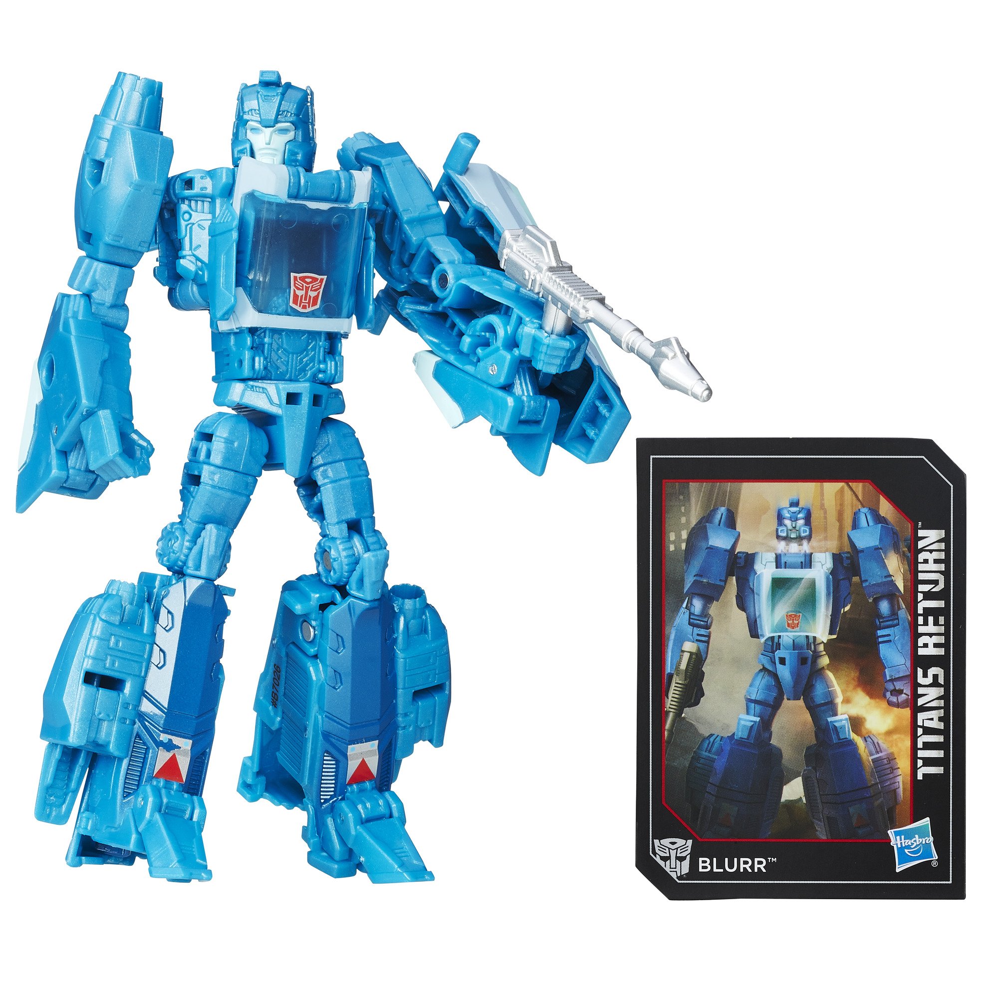 Foto 1 | Figura De Acción Transformers Generations Deluxe Titans Return Blurr - Venta Internacional.