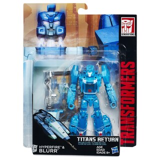 Foto 2 | Figura De Acción Transformers Generations Deluxe Titans Return Blurr - Venta Internacional.