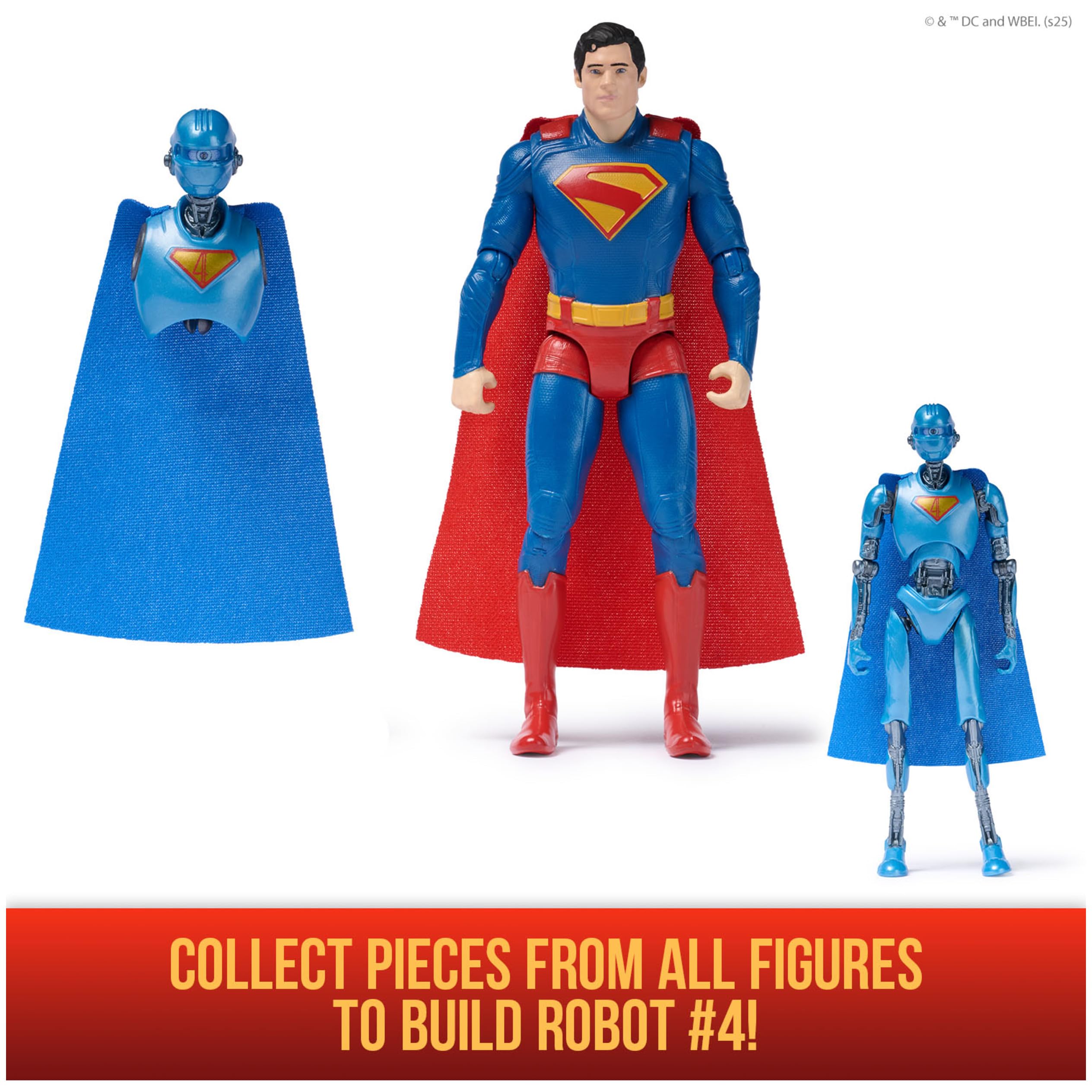 Foto 5 pulgar | Figura De Acción Dc Comics Superman De 15 Cm Con Accesorios - Venta Internacional.