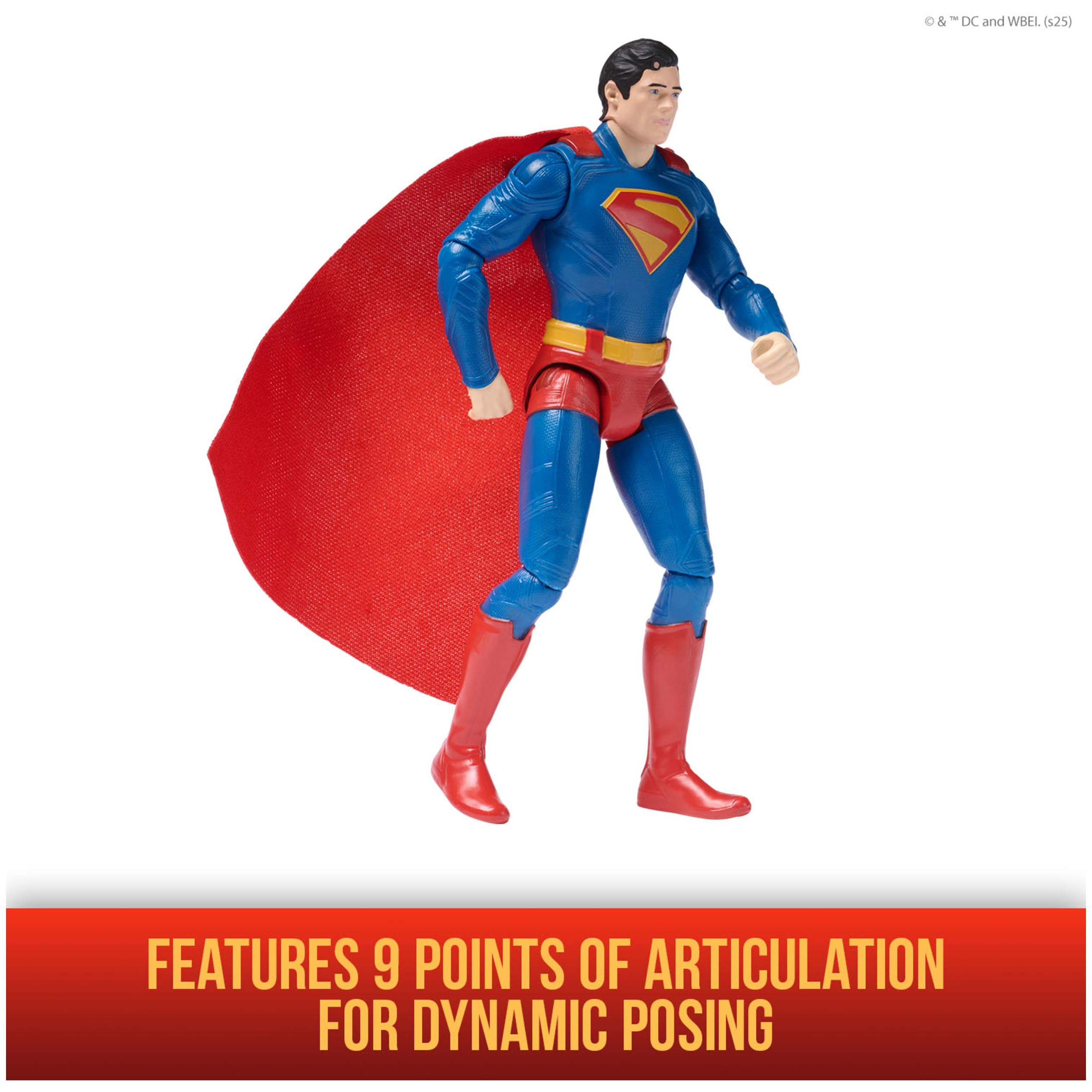 Foto 6 pulgar | Figura De Acción Dc Comics Superman De 15 Cm Con Accesorios - Venta Internacional.