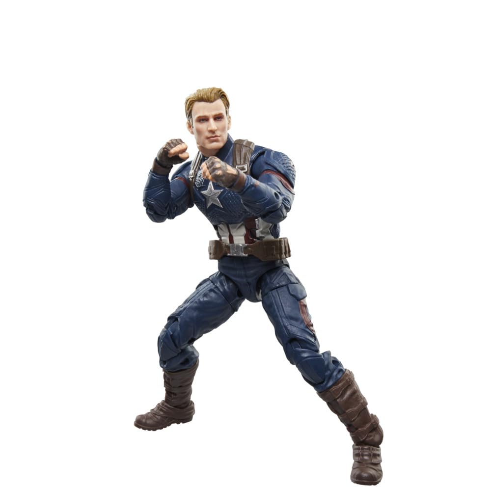Foto 4 | Figura De Acción Capitán América De La Serie Marvel Legends 15 Cm - Venta Internacional.