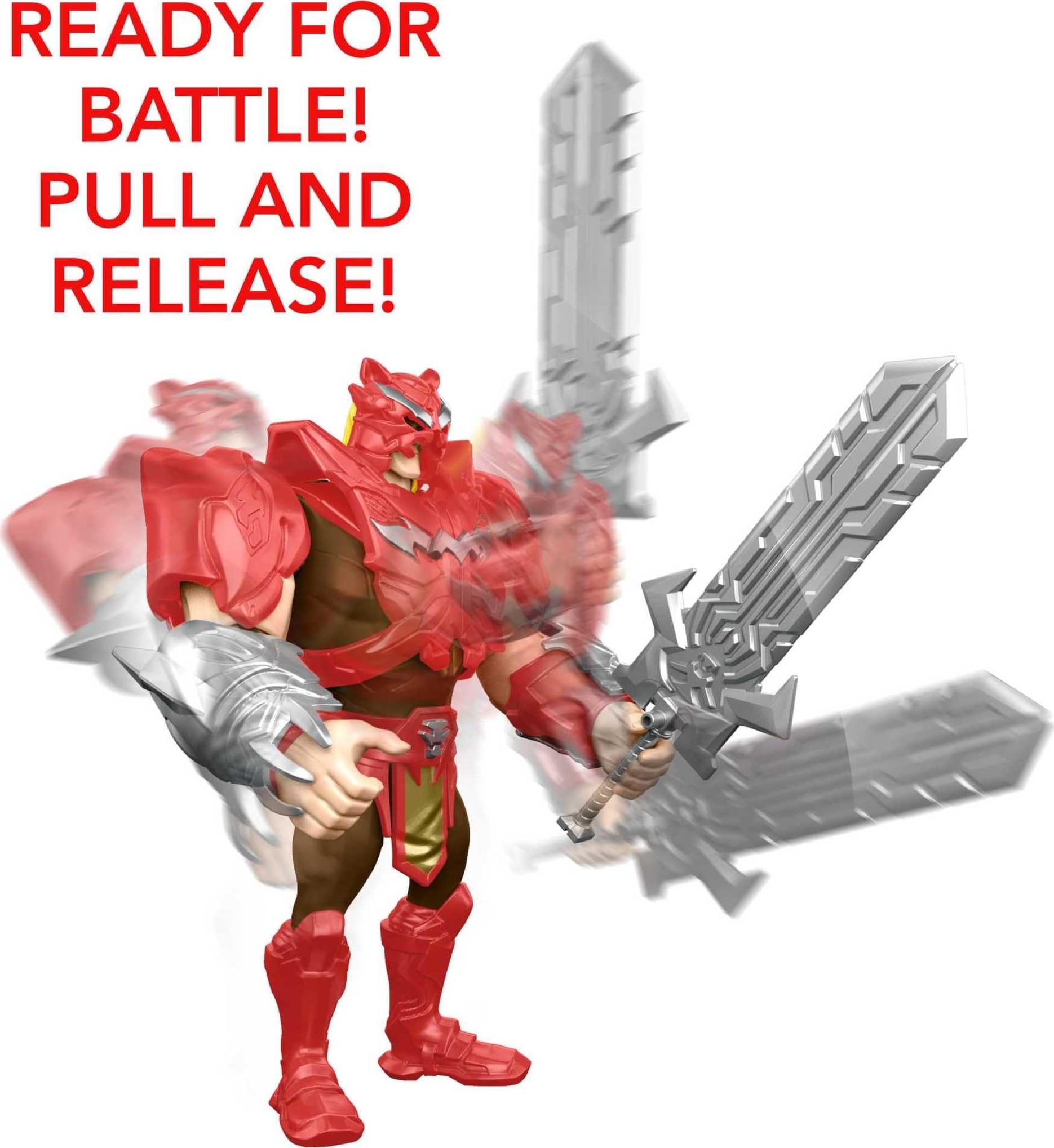 Foto 5 pulgar | Figura De Acción Masters Of The Universe Deluxe He-man 21 Cm - Venta Internacional.