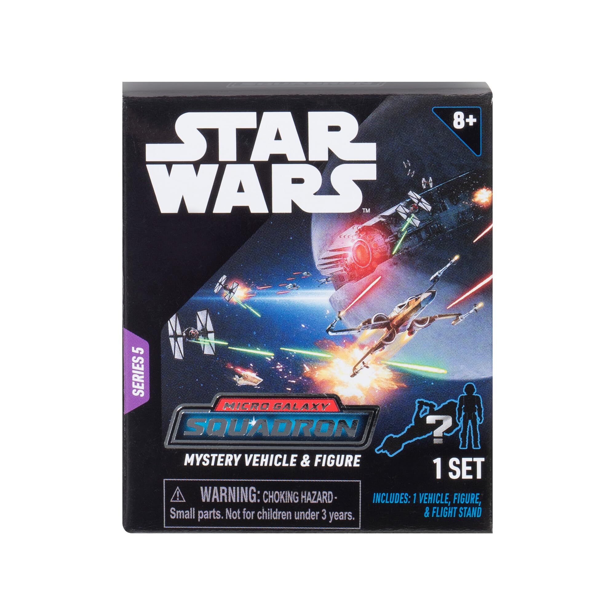 Foto 7 pulgar | Blind Box Star Wars Micro Galaxy Squadron Scout, Paquete De 3 - Venta Internacional.