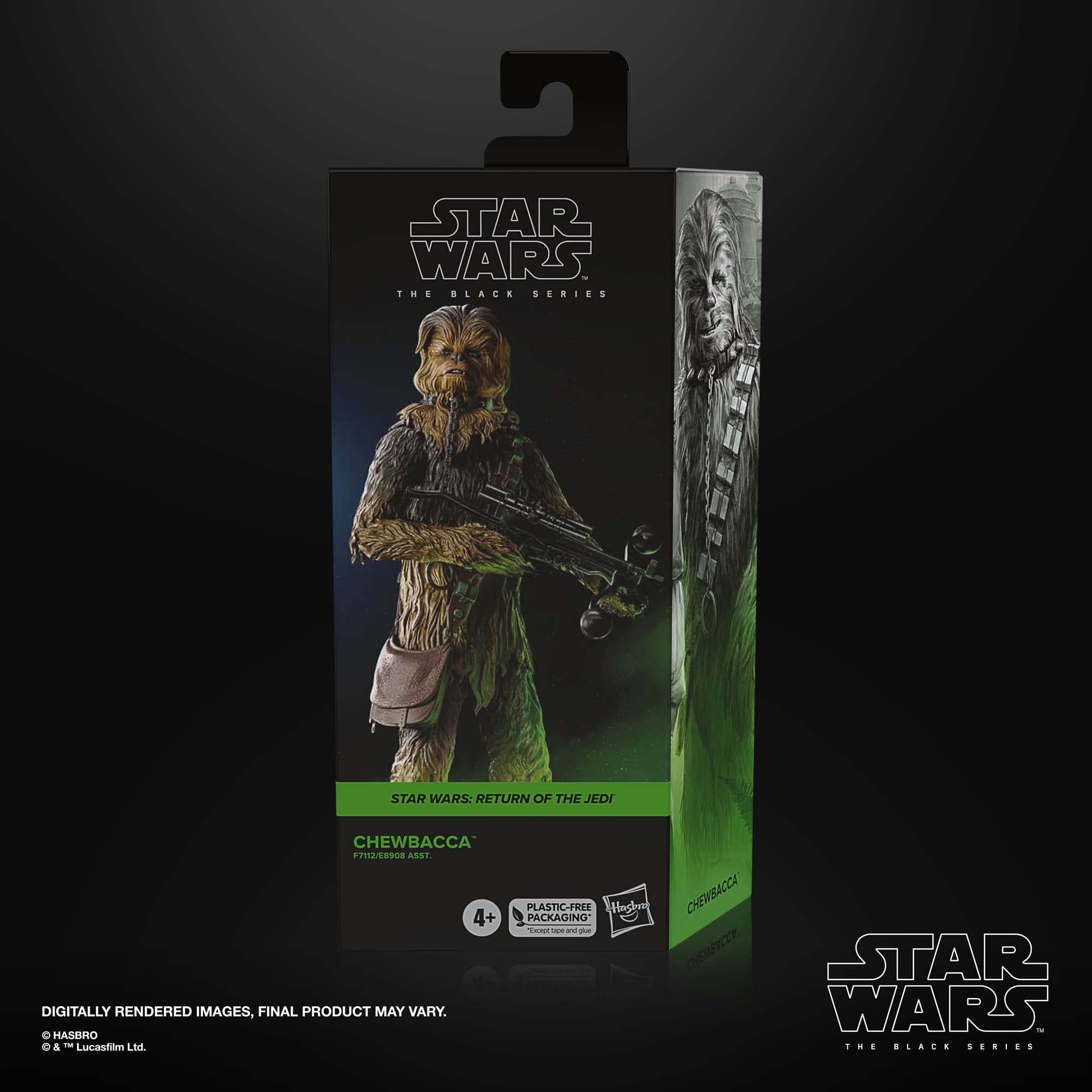 Foto 3 pulgar | Figura De Acción Star Wars The Black Series Chewbacca 15 Cm - Venta Internacional.