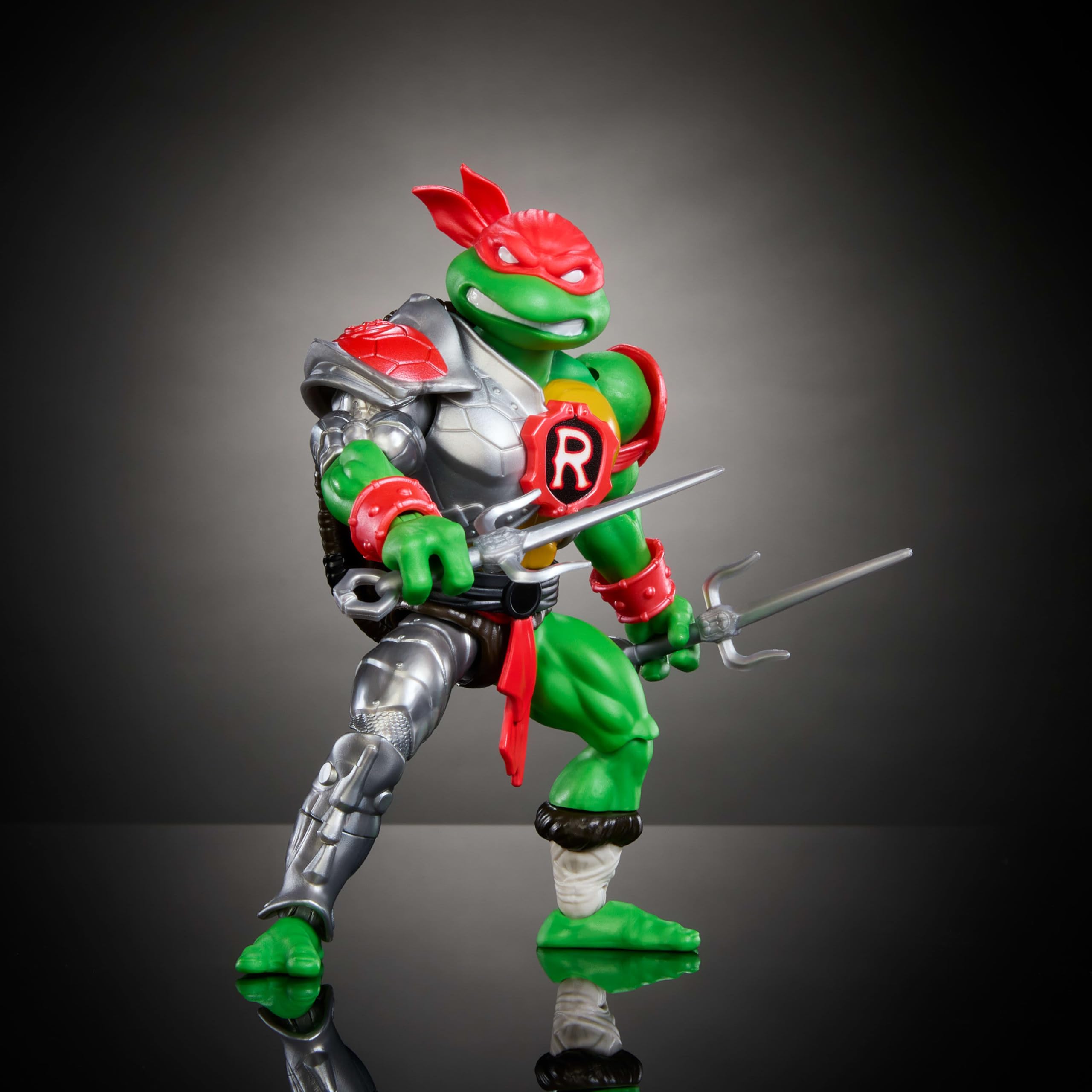 Foto 3 | Figura De Acción Masters Of The Universe Origins Turtles Raph - Venta Internacional.