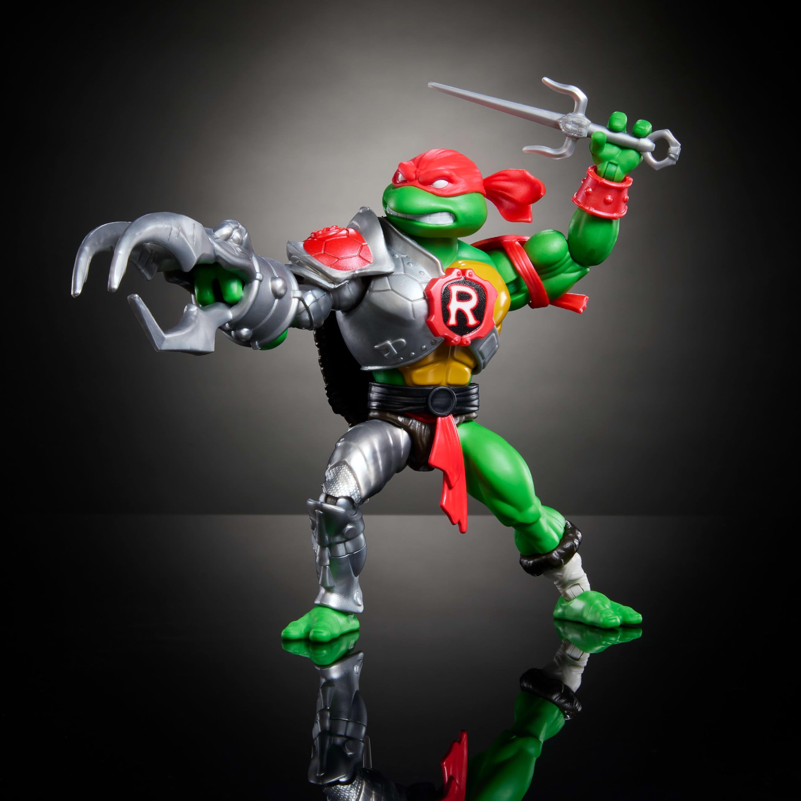 Foto 4 | Figura De Acción Masters Of The Universe Origins Turtles Raph - Venta Internacional.