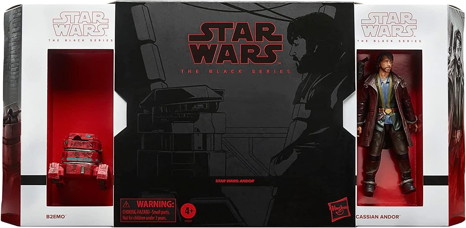 Foto 3 | Figuras Exclusivas De 6 Pulgadas De Star Wars Black Series, Paquete De 2 Unidades | Cassian Andor Y  - Venta Internac