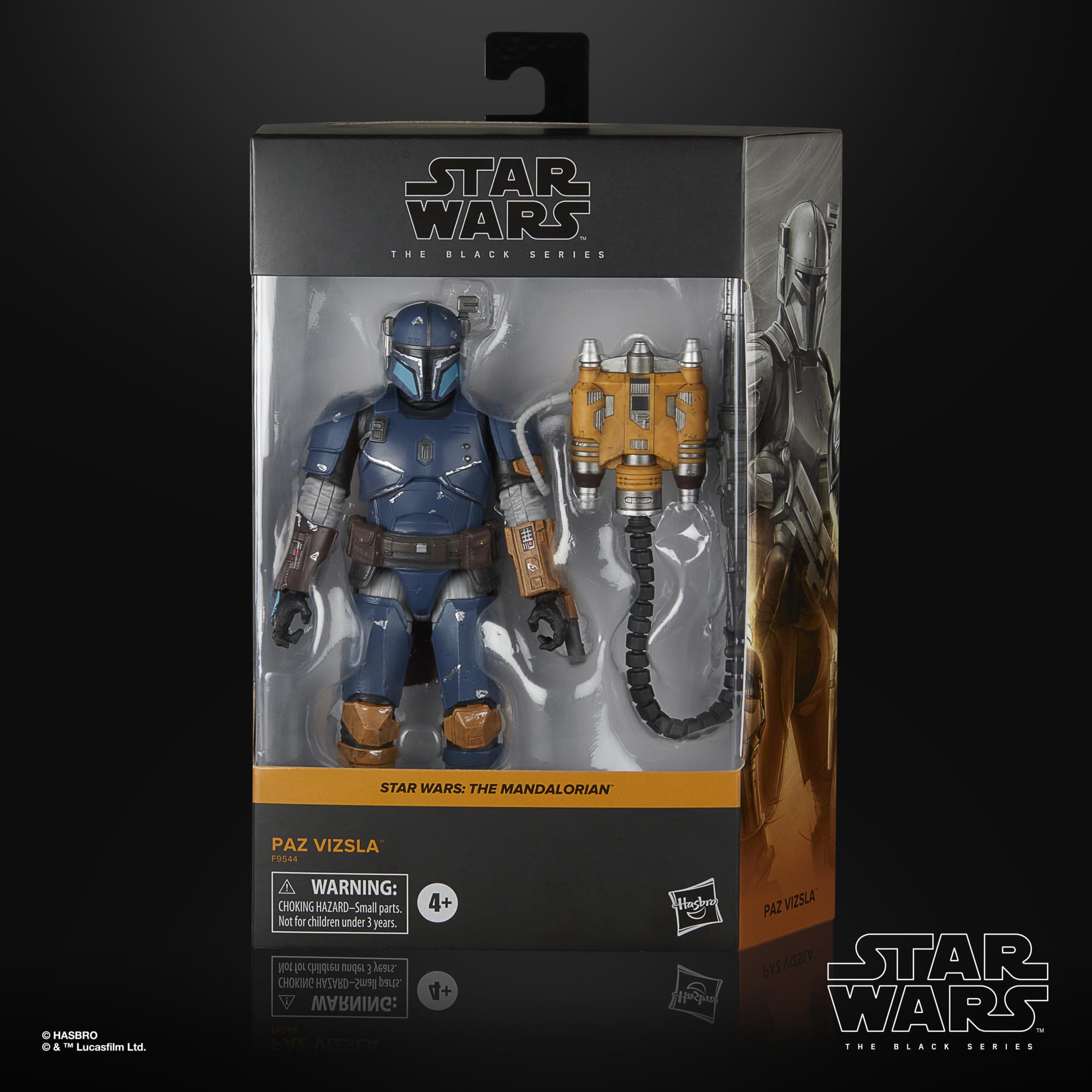 Foto 2 | Figura De Acción Star Wars The Black Series Paz Vizsla 15 Cm - Venta Internacional.