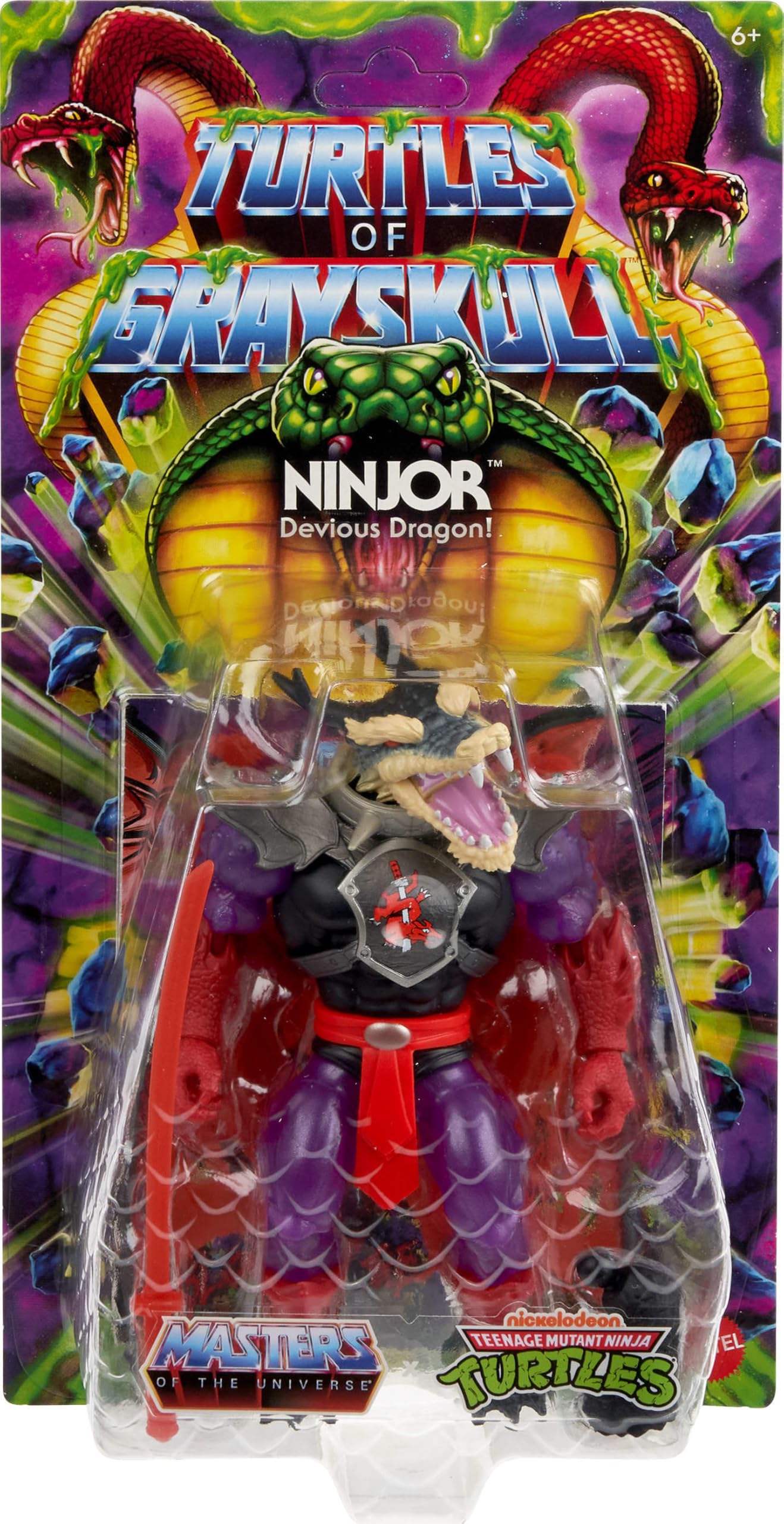 Foto 2 | Figura De Acción Masters Of Universe Origins Ninjor 14 Cm - Venta Internacional.