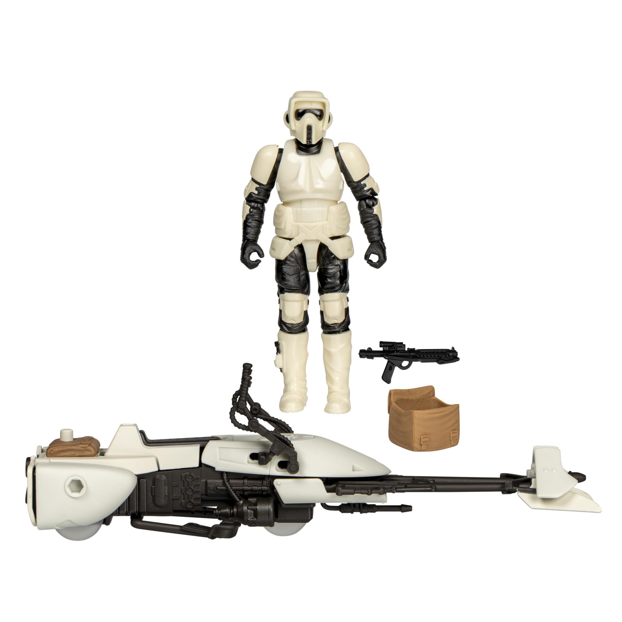 Foto 1 | Figura De Acción Y Vehículo Star Wars Scout Trooper Con Moto Speeder - Venta Internacional.
