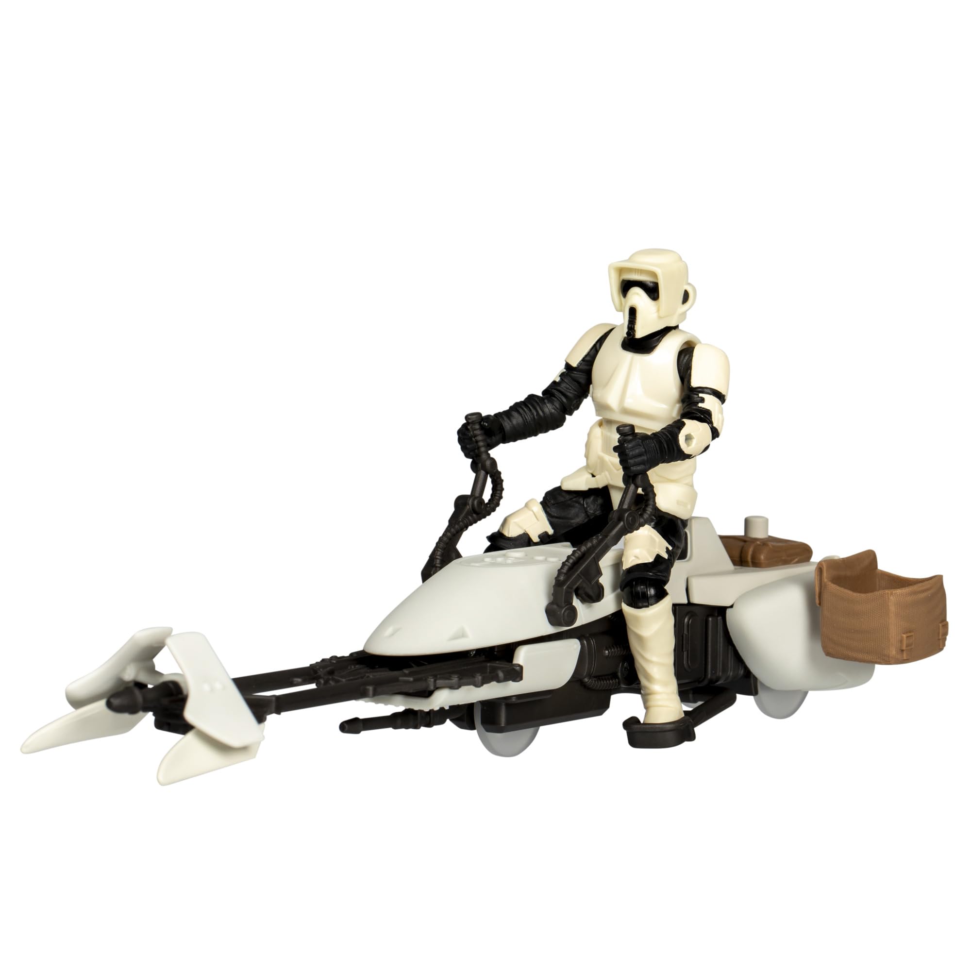 Foto 2 | Figura De Acción Y Vehículo Star Wars Scout Trooper Con Moto Speeder - Venta Internacional.