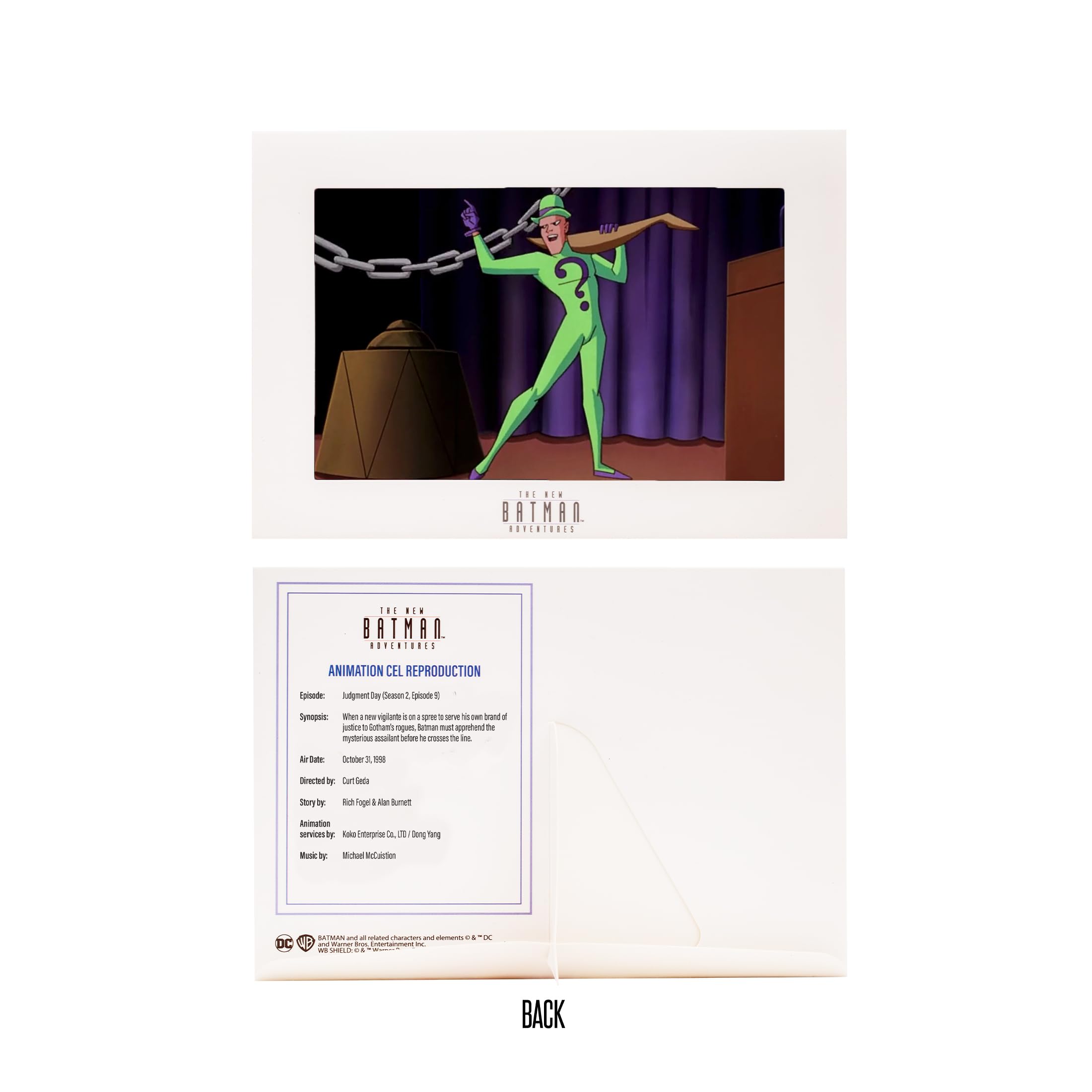Foto 6 | Figura De Acción Mcfarlane Toys The New Batman Adventures Riddler - Venta Internacional.