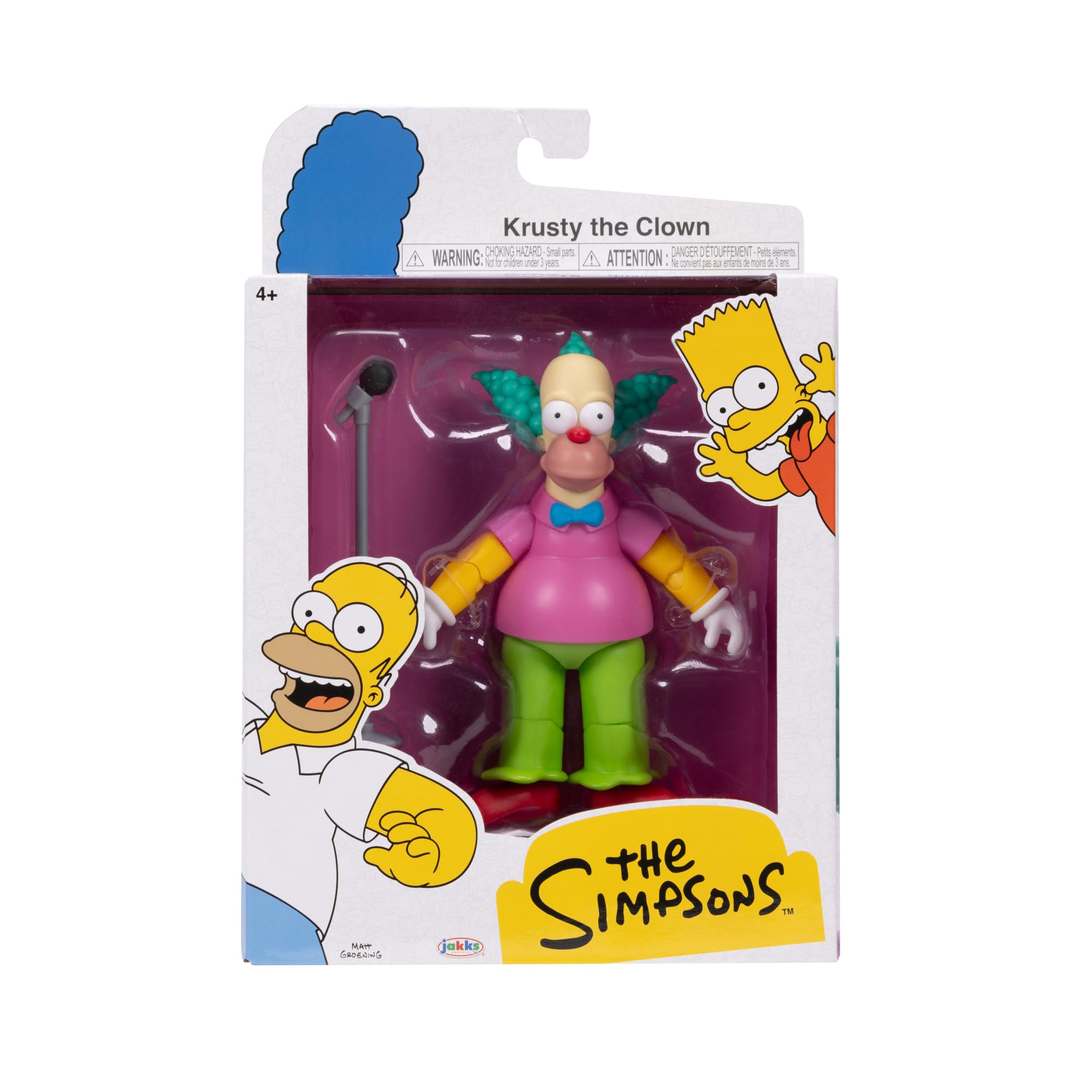Foto 4 pulgar | Figura De Acción Krusty De Disney Los Simpson 5, Coleccionable - Venta Internacional.