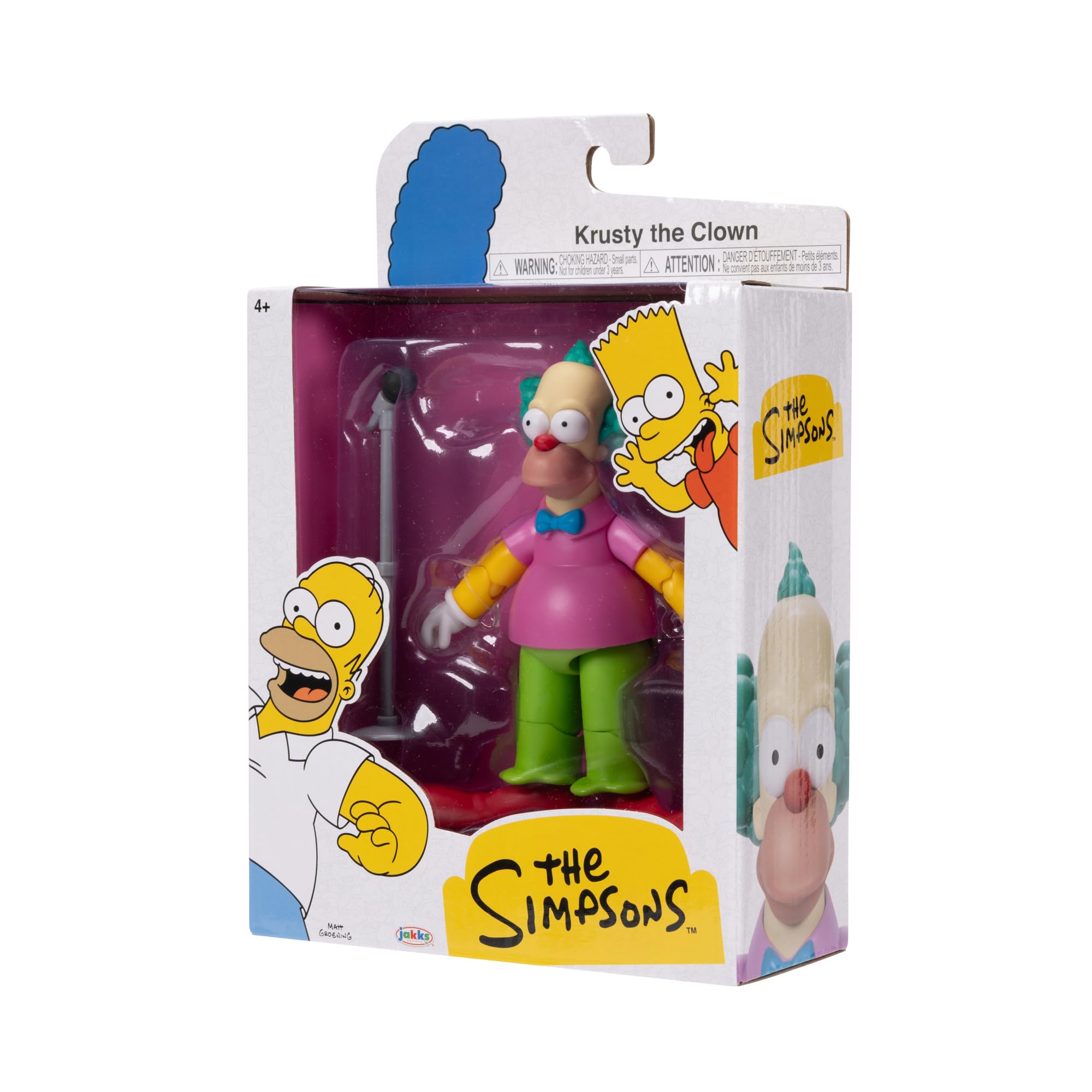 Foto 5 pulgar | Figura De Acción Krusty De Disney Los Simpson 5, Coleccionable - Venta Internacional.