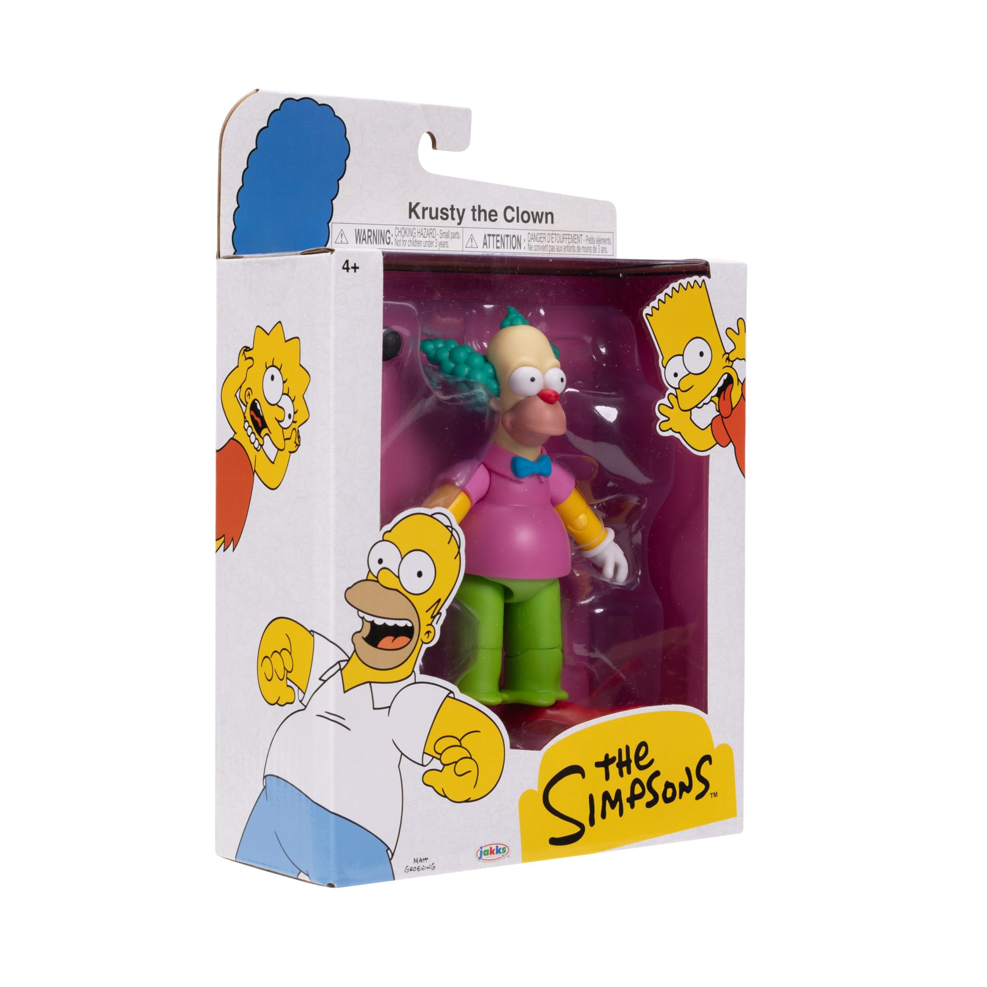 Foto 5 | Figura De Acción Krusty De Disney Los Simpson 5, Coleccionable - Venta Internacional.