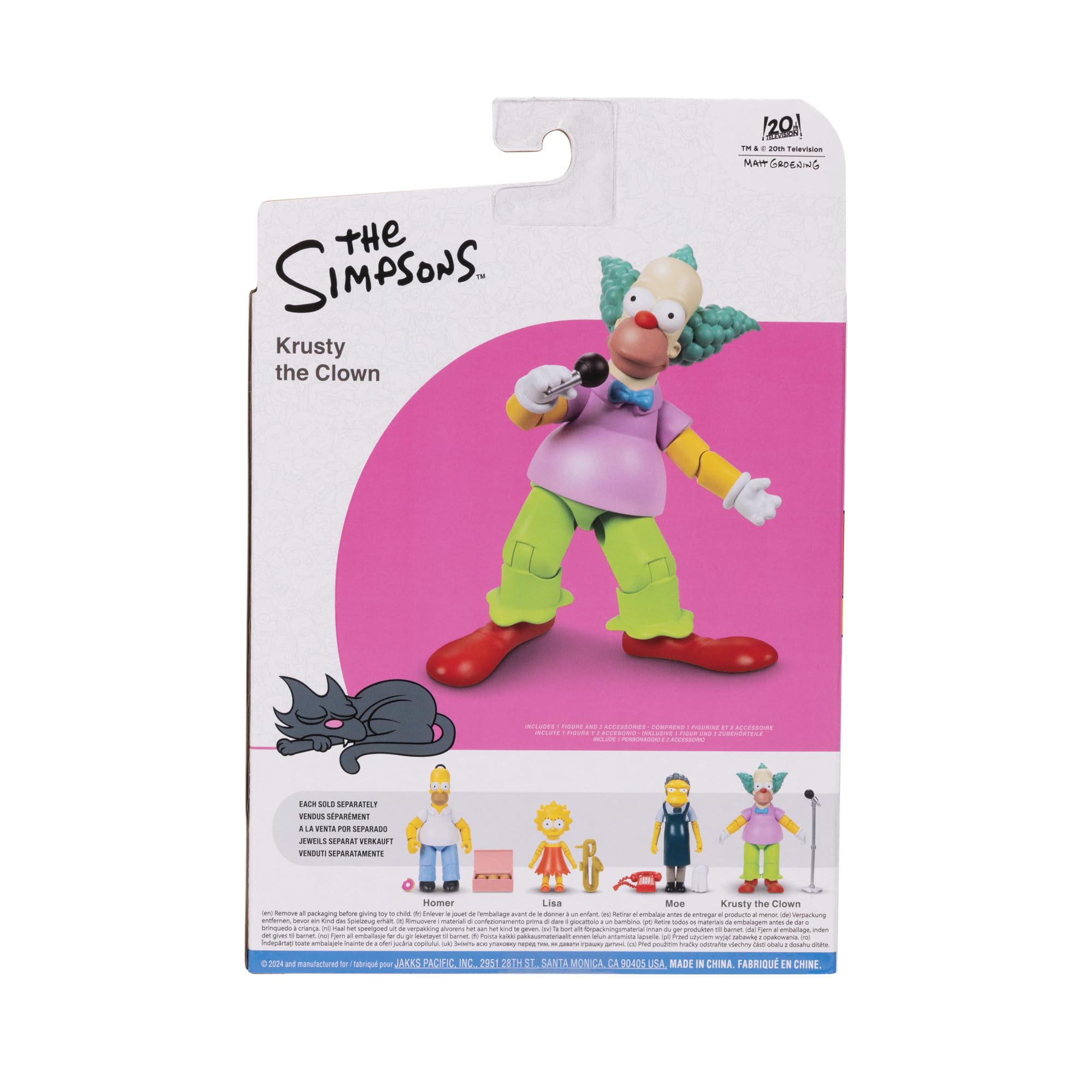 Foto 7 pulgar | Figura De Acción Krusty De Disney Los Simpson 5, Coleccionable - Venta Internacional.