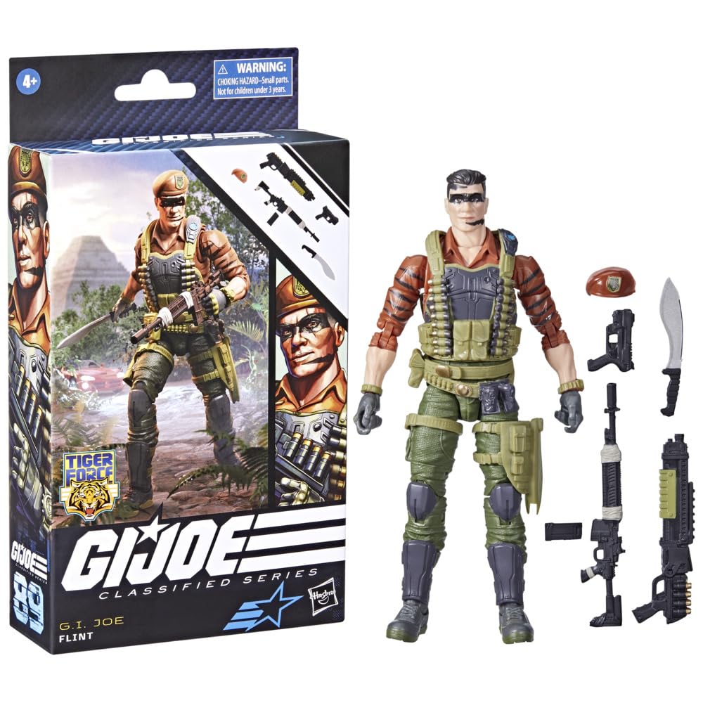 Foto 1 | Figura De Acción G.i. Joe Classified Series Tiger Force Flint - Venta Internacional.