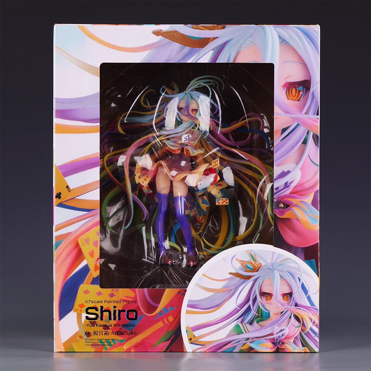 Foto 3 pulgar | Figura Anime Rzahuahu No Game No Life Shiro 1/7 Pvc 24 Cm - Venta Internacional.