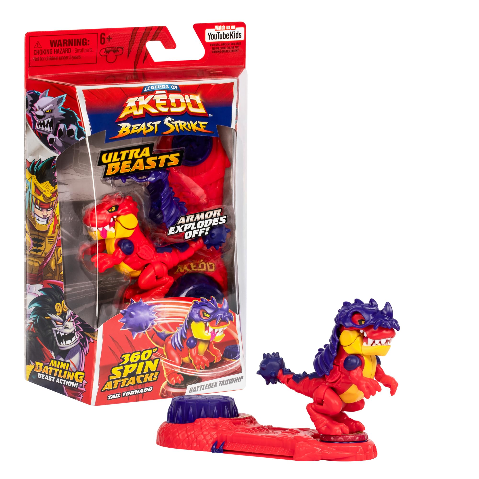 Foto 2 pulgar | Figura De Acción Akedo Legends Of Akedo Beast Strike Ultra - Venta Internacional.