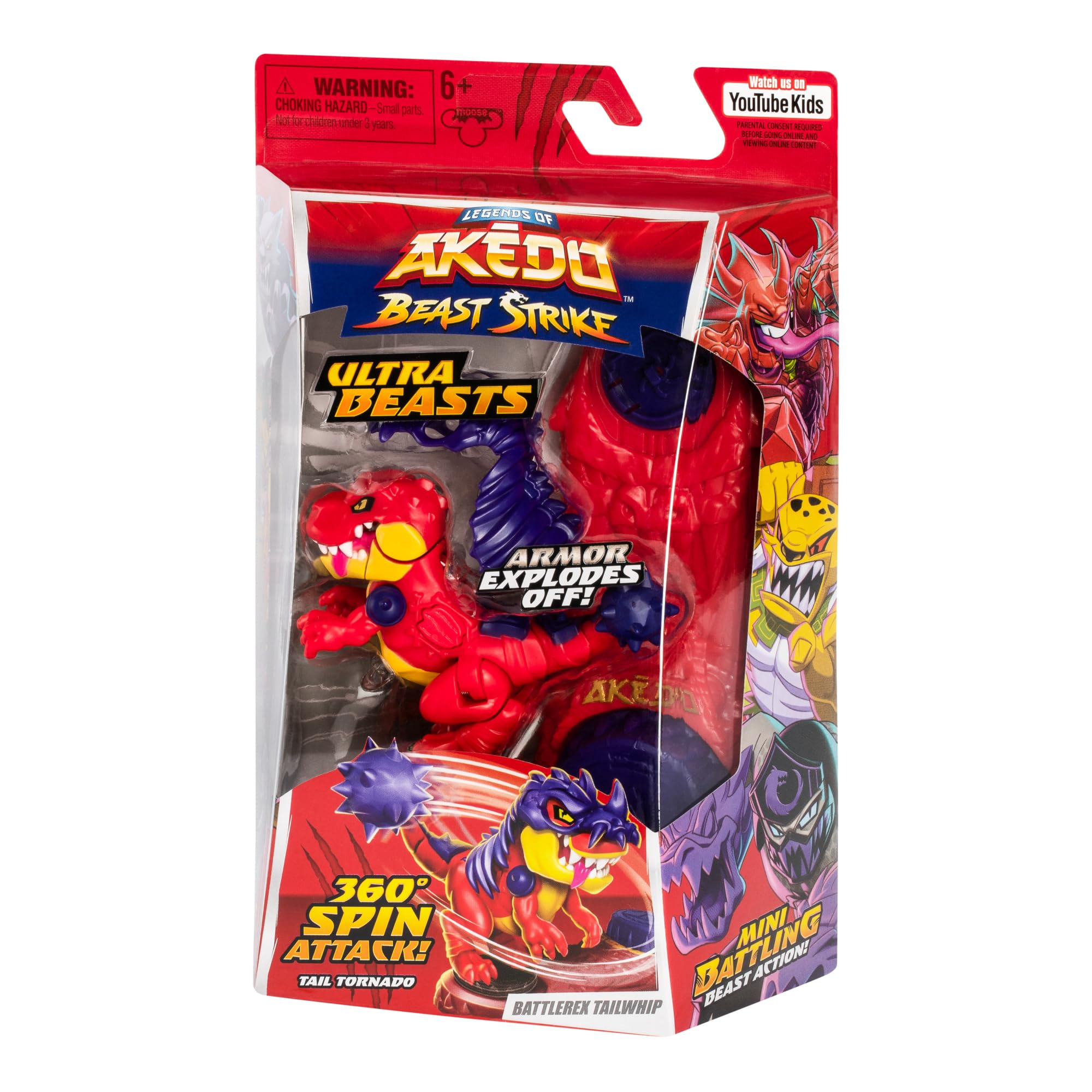 Foto 7 | Figura De Acción Akedo Legends Of Akedo Beast Strike Ultra - Venta Internacional.