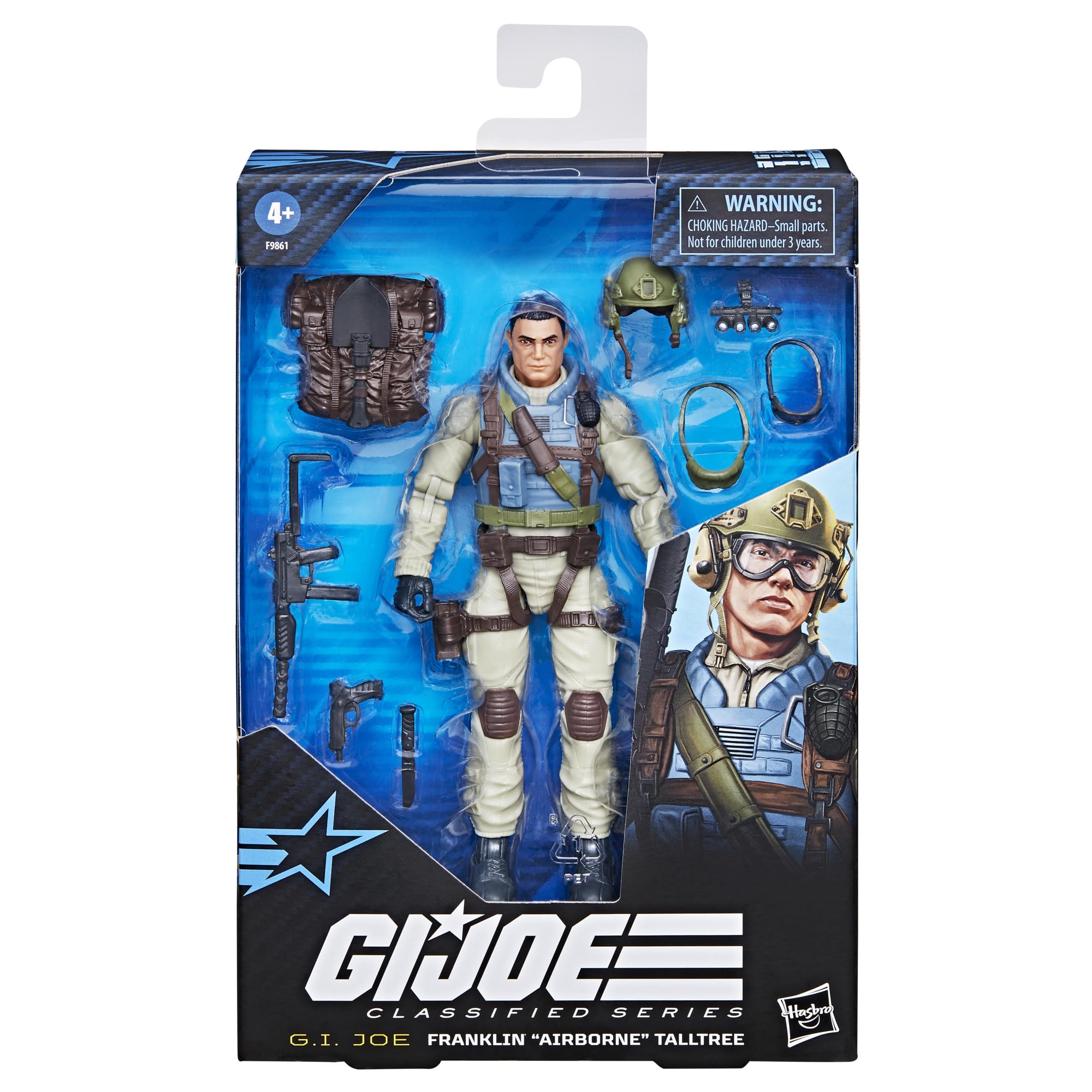 Foto 3 pulgar | Figura De Acción G.i. Joe Classified Series #115 Franklin Airborne - Venta Internacional.