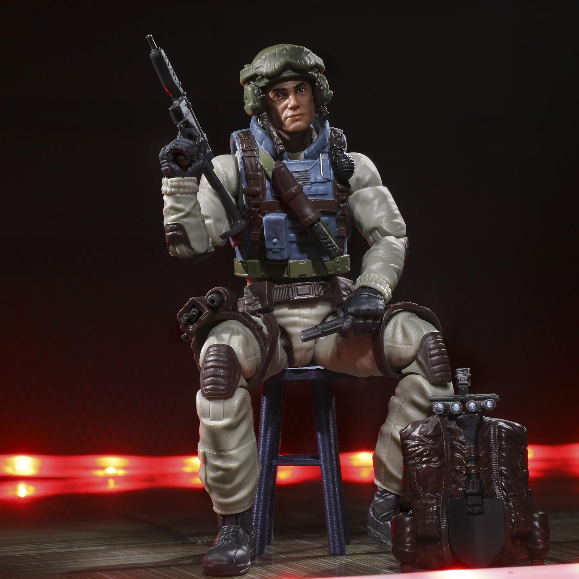 Foto 4 | Figura De Acción G.i. Joe Classified Series #115 Franklin Airborne - Venta Internacional.