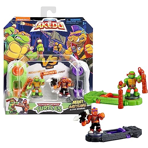 Foto 2 pulgar | Minifiguras De Combate Akedo Teenage Mutant Ninja Turtles - Venta Internacional.