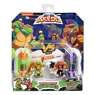 Foto 2 | Minifiguras De Combate Akedo Teenage Mutant Ninja Turtles - Venta Internacional.