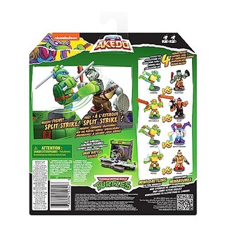 Foto 3 | Minifiguras De Combate Akedo Teenage Mutant Ninja Turtles - Venta Internacional.