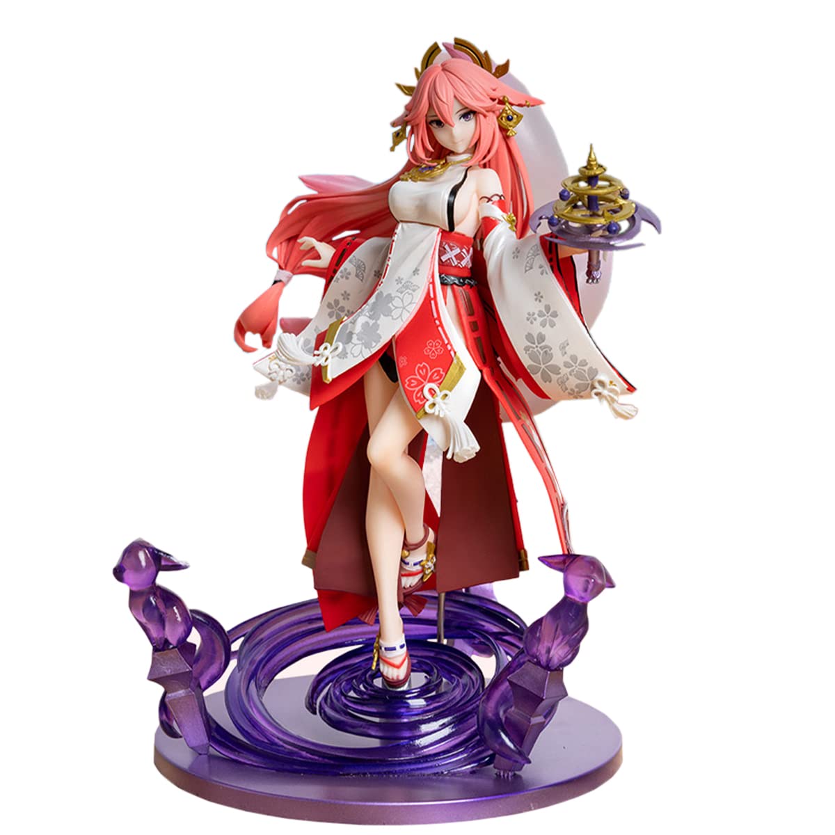 Foto 2 pulgar | Figura Rzahuahu Genshin Impact Yae Miko, 1/7, 24 Cm, Juguete De Pvc - Venta Internacional.