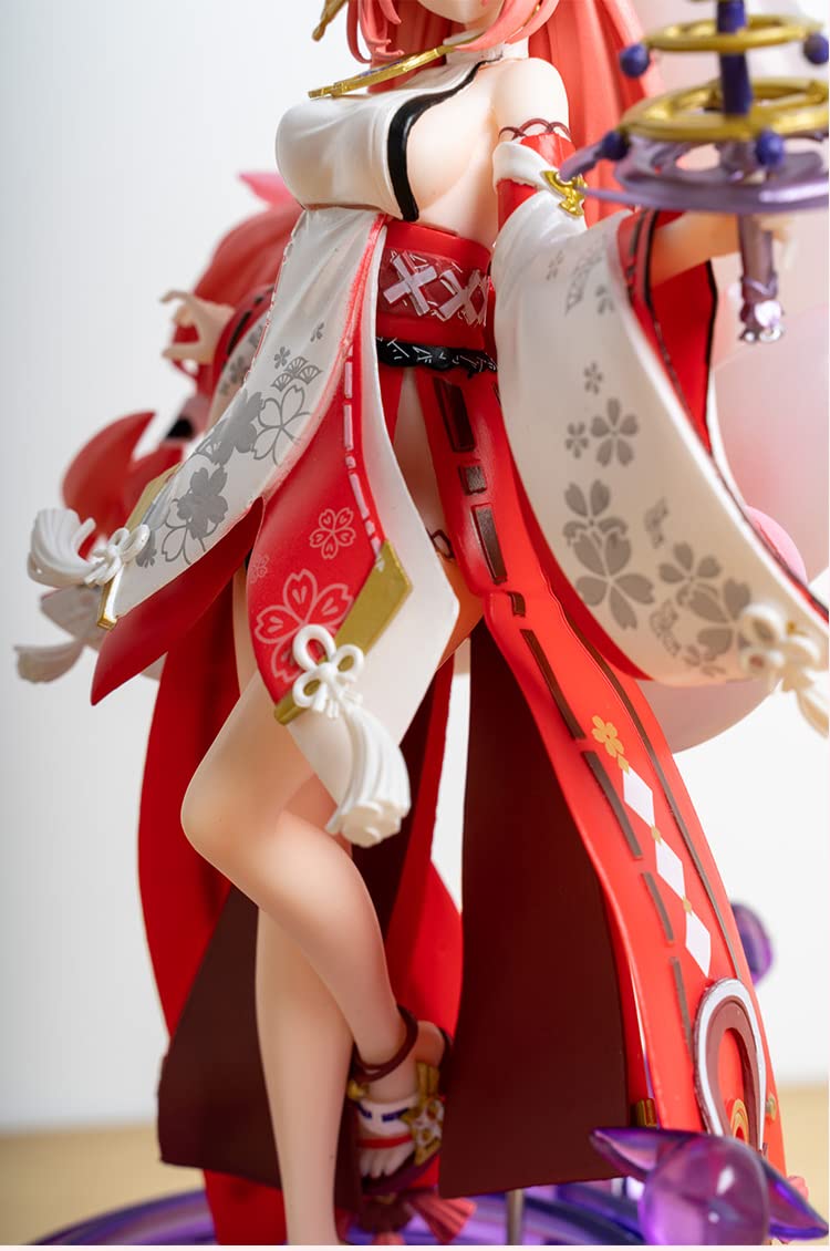 Foto 8 pulgar | Figura Rzahuahu Genshin Impact Yae Miko, 1/7, 24 Cm, Juguete De Pvc - Venta Internacional.