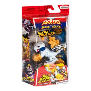 Foto 4 | Figura De Acción Akedo Legends Of Akedo Beast Strike Ultra Beasts Ripclaw Alphawolf Con Mando Battlespin - Venta