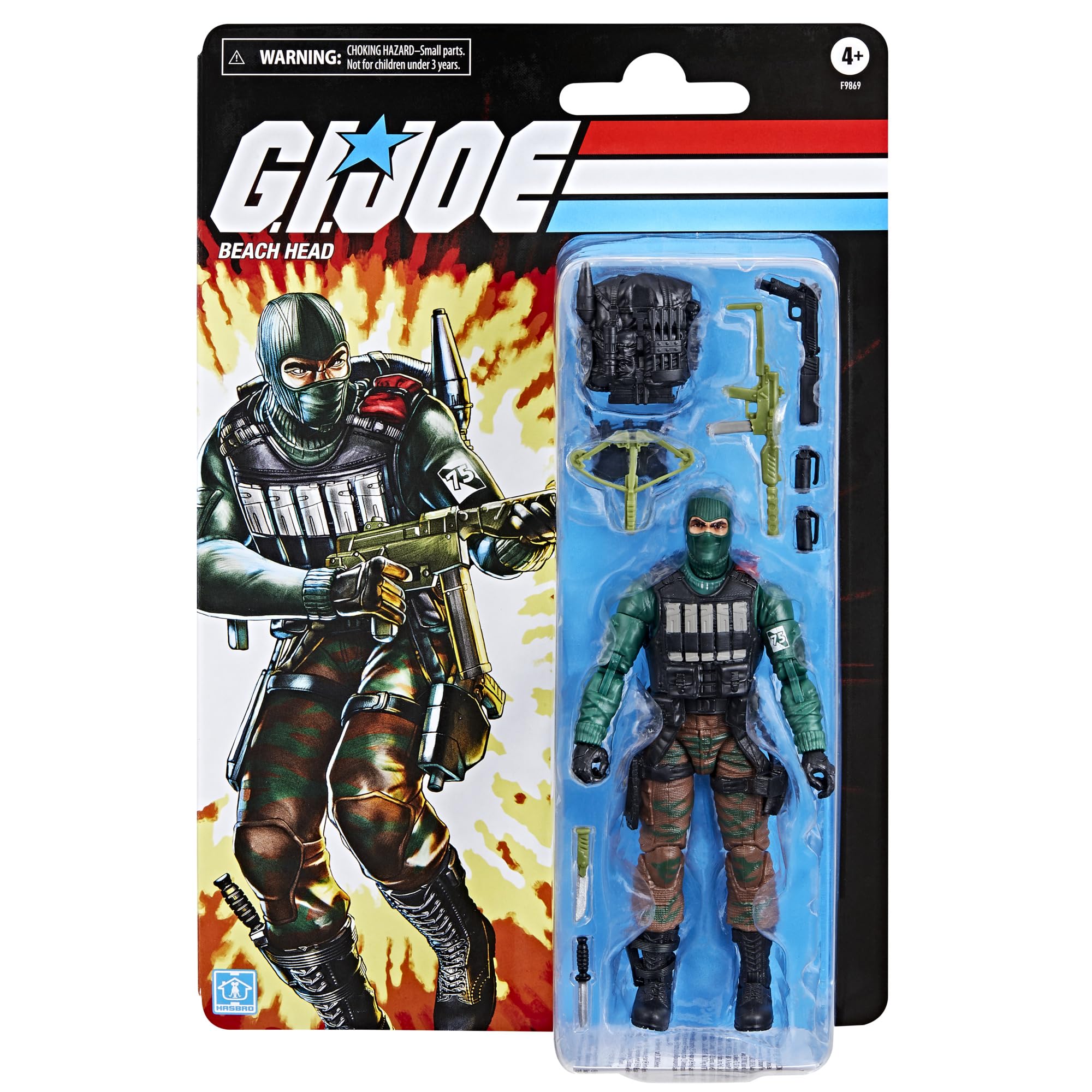 Foto 3 pulgar | Figura De Acción G.i. Joe Classified Series Beach Head 15 Cm - Venta Internacional.