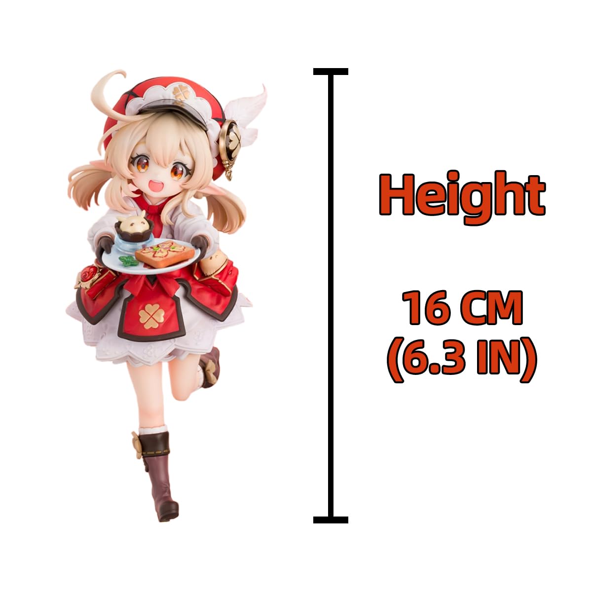 Foto 6 | Figura Genshin Impact Klee Pvc Mihoyo Alatus Pyro Catalyst De 5 Estrellas - Venta Internacional.