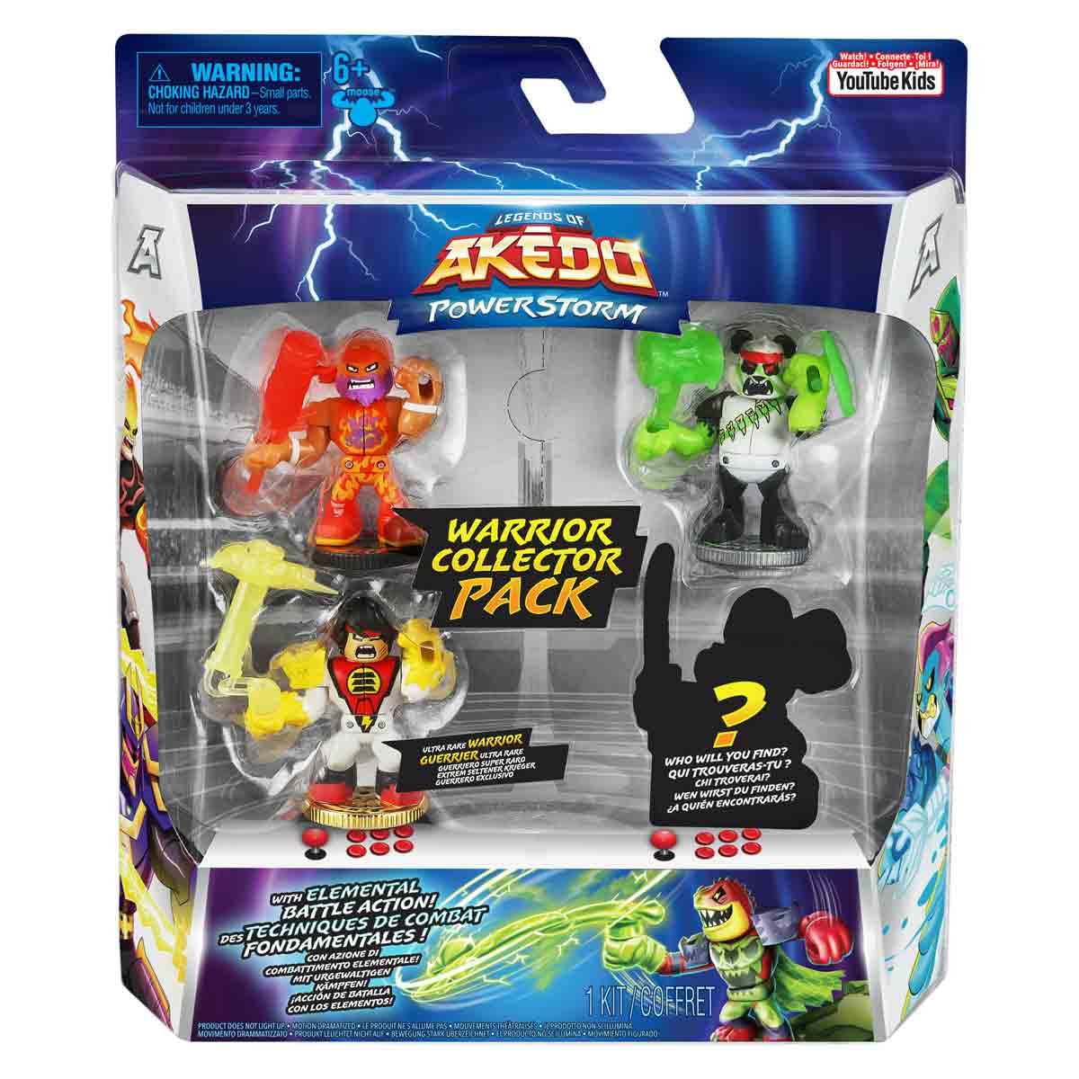 Foto 2 | Figuras De Acción Akedo Legends Of Akedo Powerstorm Warrior - Venta Internacional.