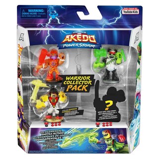 Foto 2 | Figuras De Acción Akedo Legends Of Akedo Powerstorm Warrior - Venta Internacional.