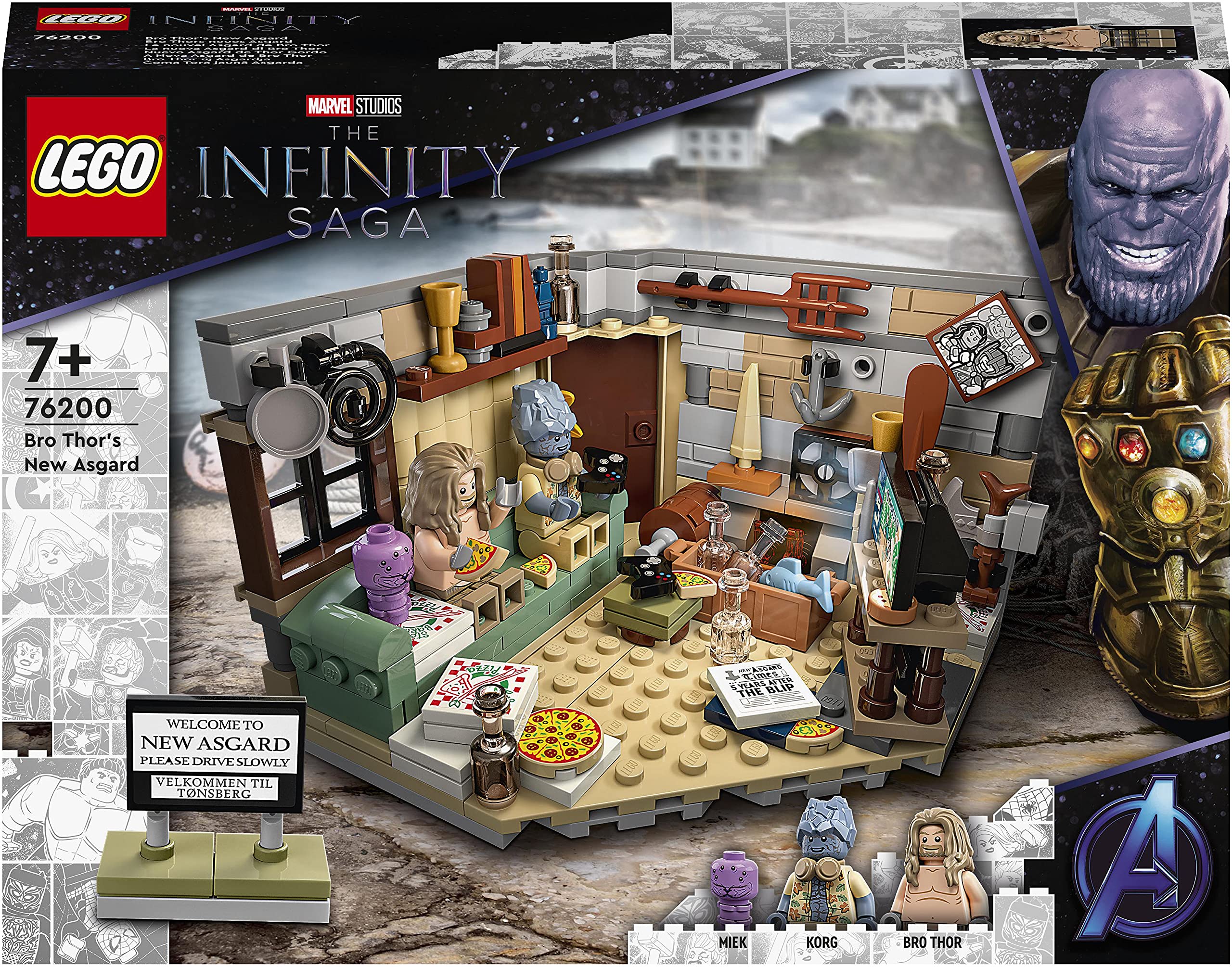 Foto 4 | Nuevo Juguete De Construcción Aspgardo 76200 De Lego Super Heroes Thor - Venta Internacional.