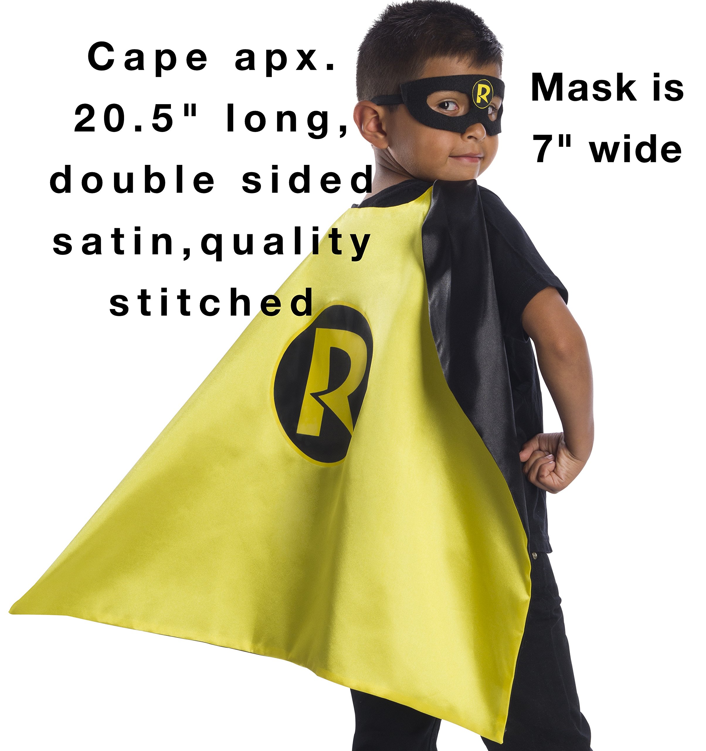 Foto 4 | Set De Capas De Superhéroe Rubie's Dc Comics, 4 Capas Y 3 Máscaras - Venta Internacional.