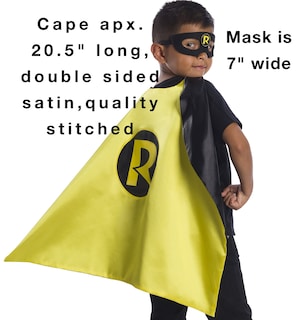 Foto 4 | Set De Capas De Superhéroe Rubie's Dc Comics, 4 Capas Y 3 Máscaras - Venta Internacional.