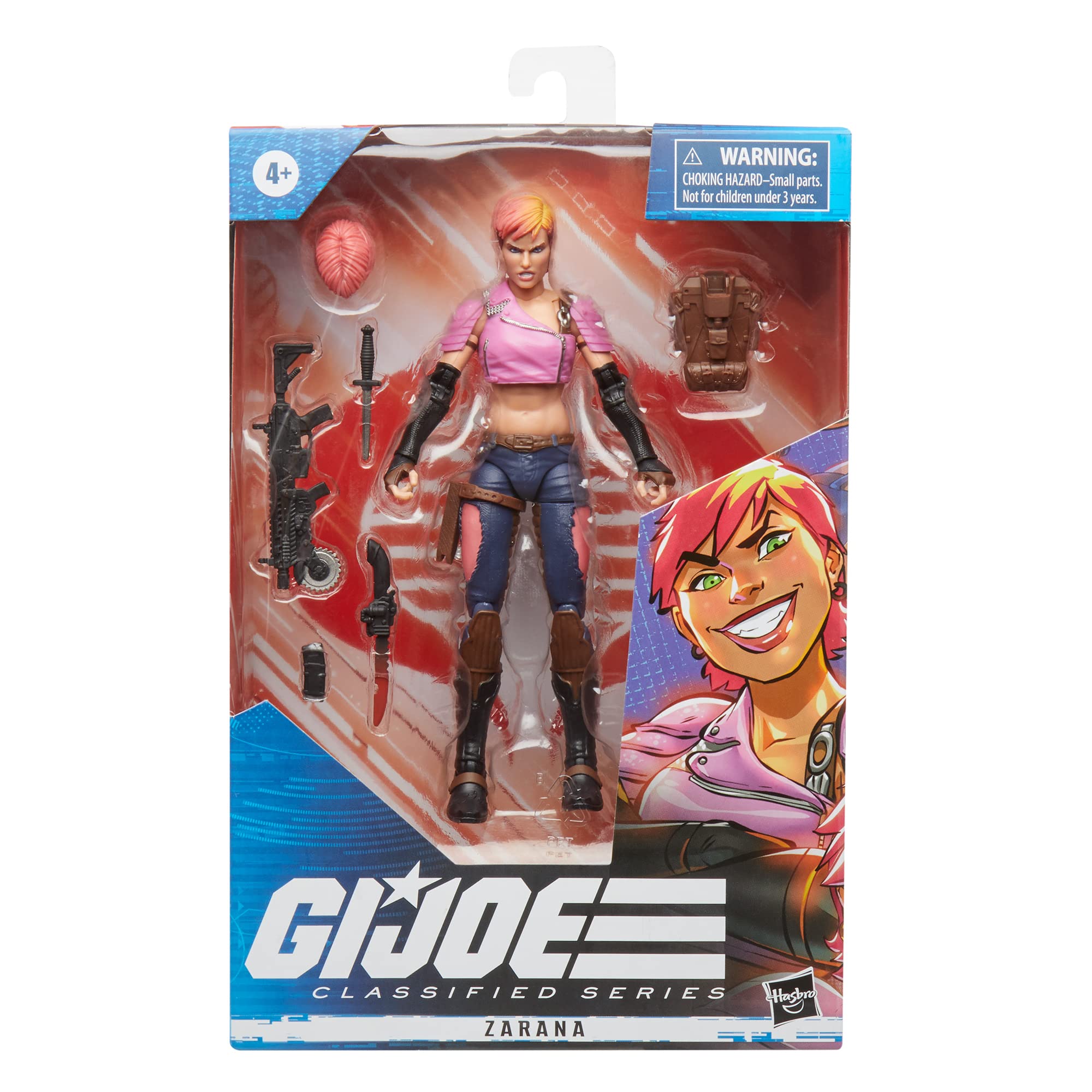 Foto 3 pulgar | Figura De Acción G.i. Joe Classified Series Zarana De 15 Cm Con Acc - Venta Internacional.