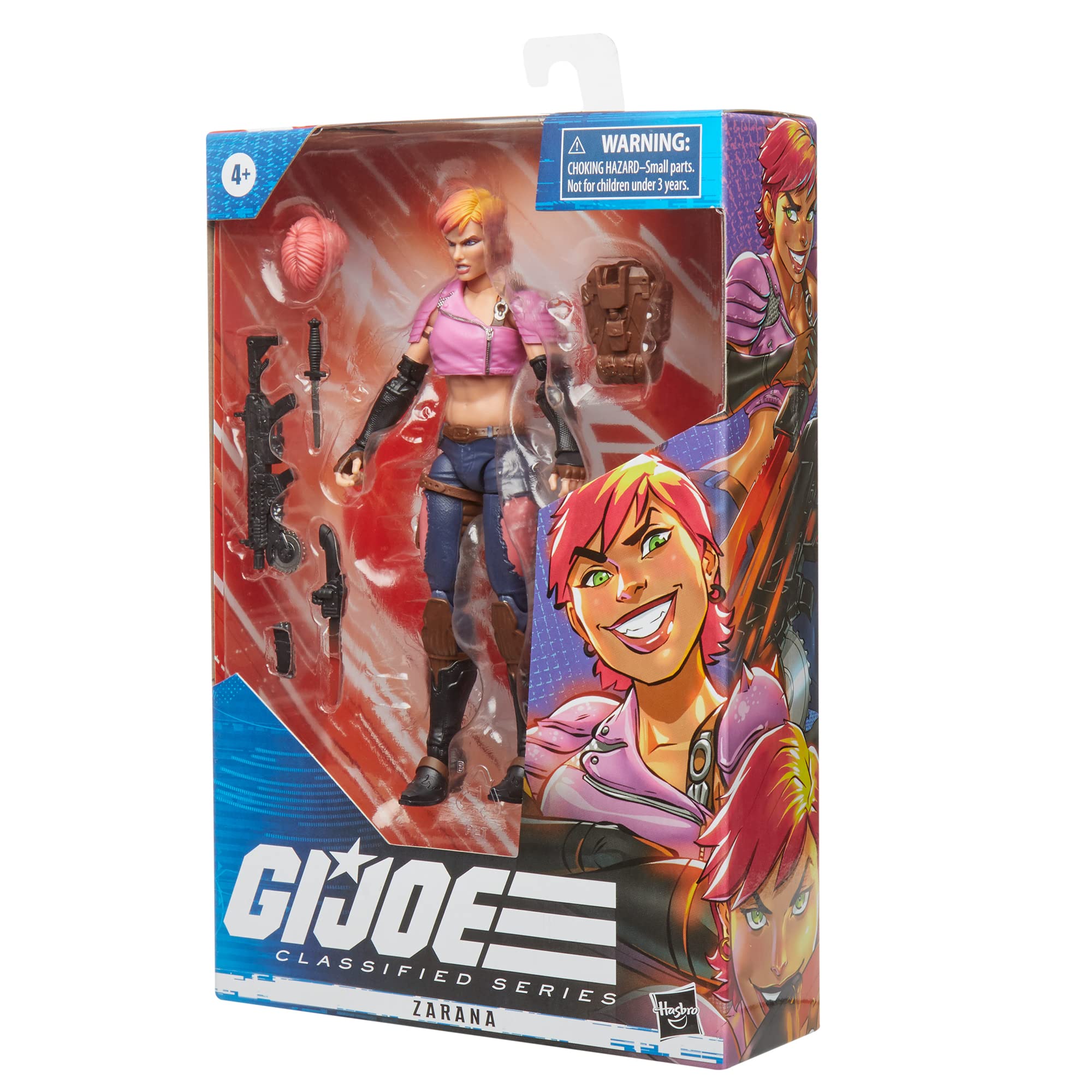 Foto 3 | Figura De Acción G.i. Joe Classified Series Zarana De 15 Cm Con Acc - Venta Internacional.