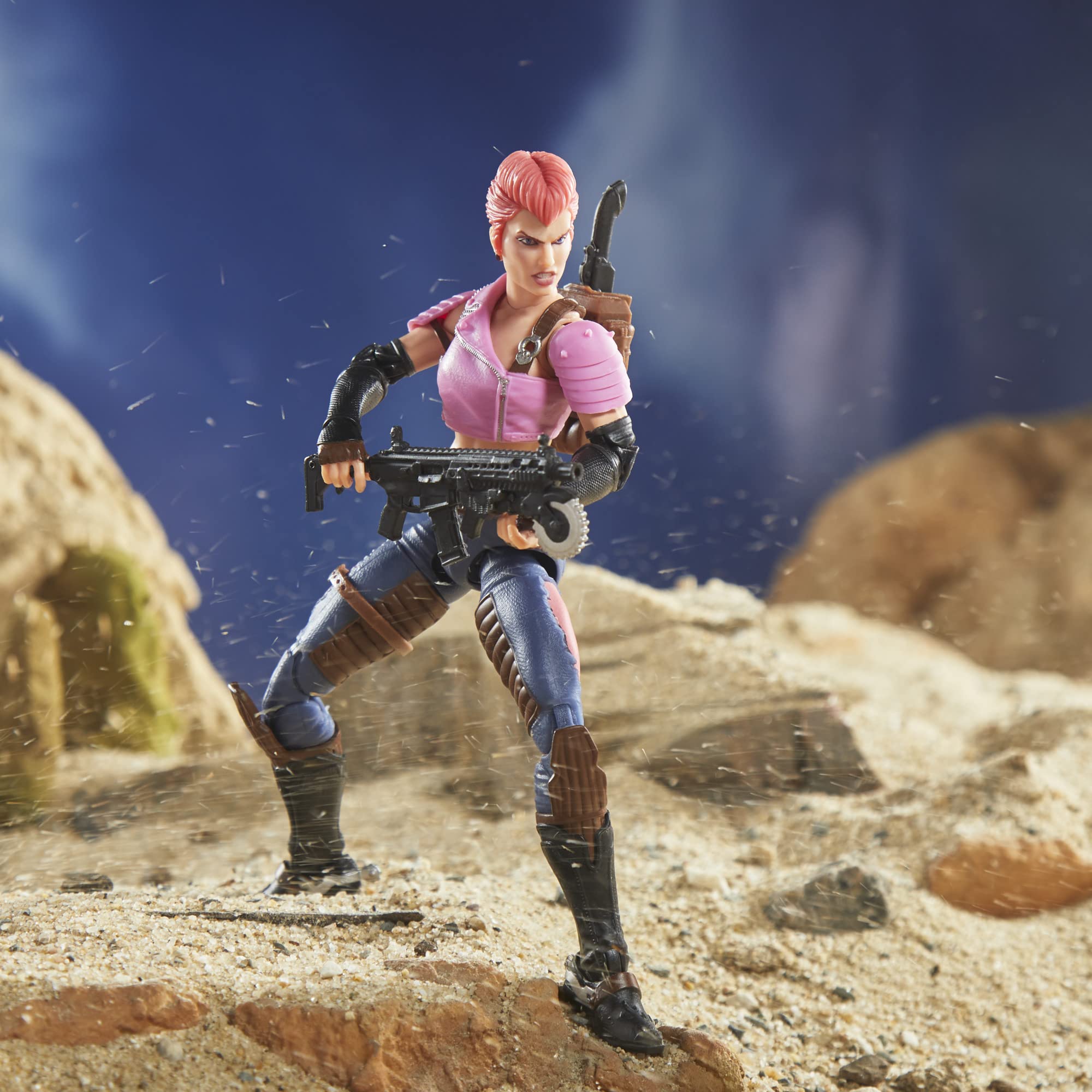 Foto 5 | Figura De Acción G.i. Joe Classified Series Zarana De 15 Cm Con Acc - Venta Internacional.