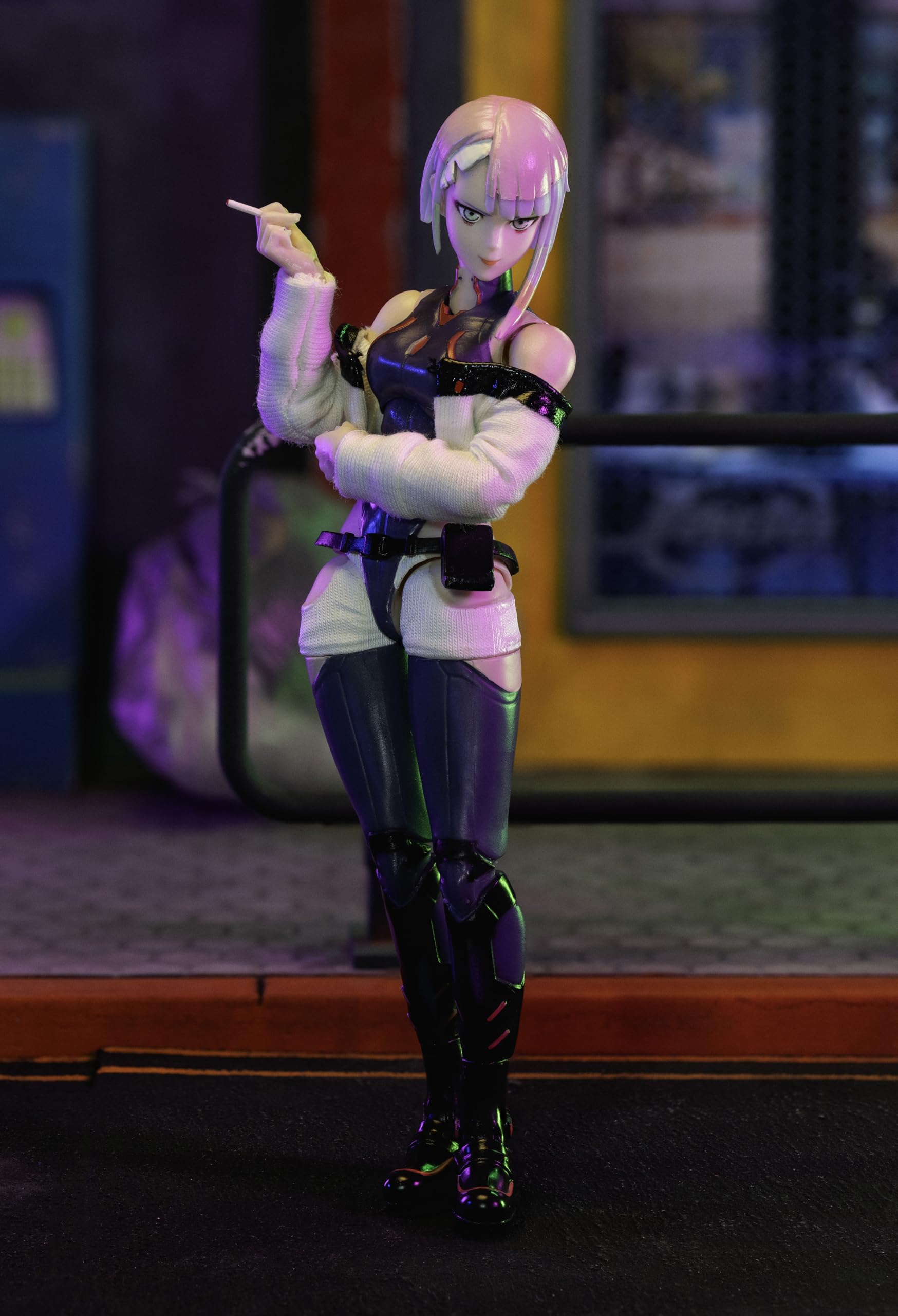 Foto 2 | Lucy Jada Toys Cyberpunk Edgerunners-Venta Internacional